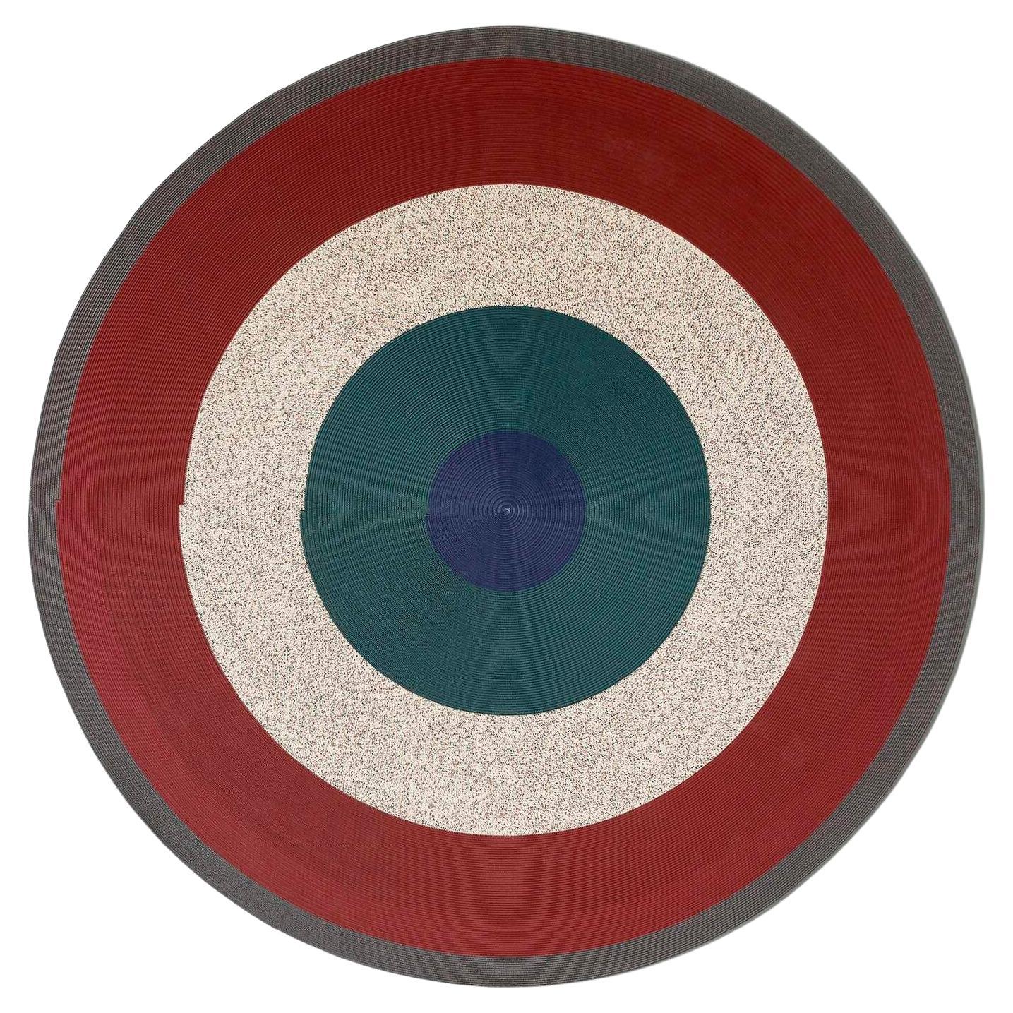 Cassina Circus Outdoor Large Colorful Round Rug