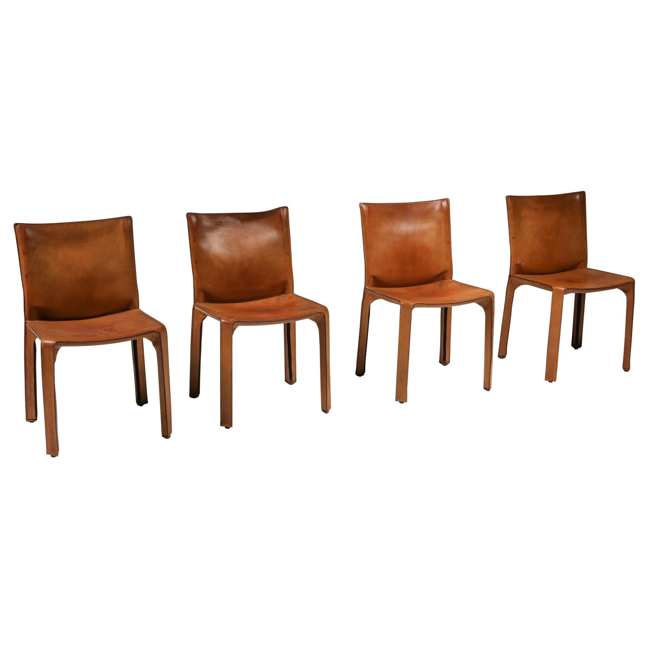 Cassina Cognac CAB Chairs