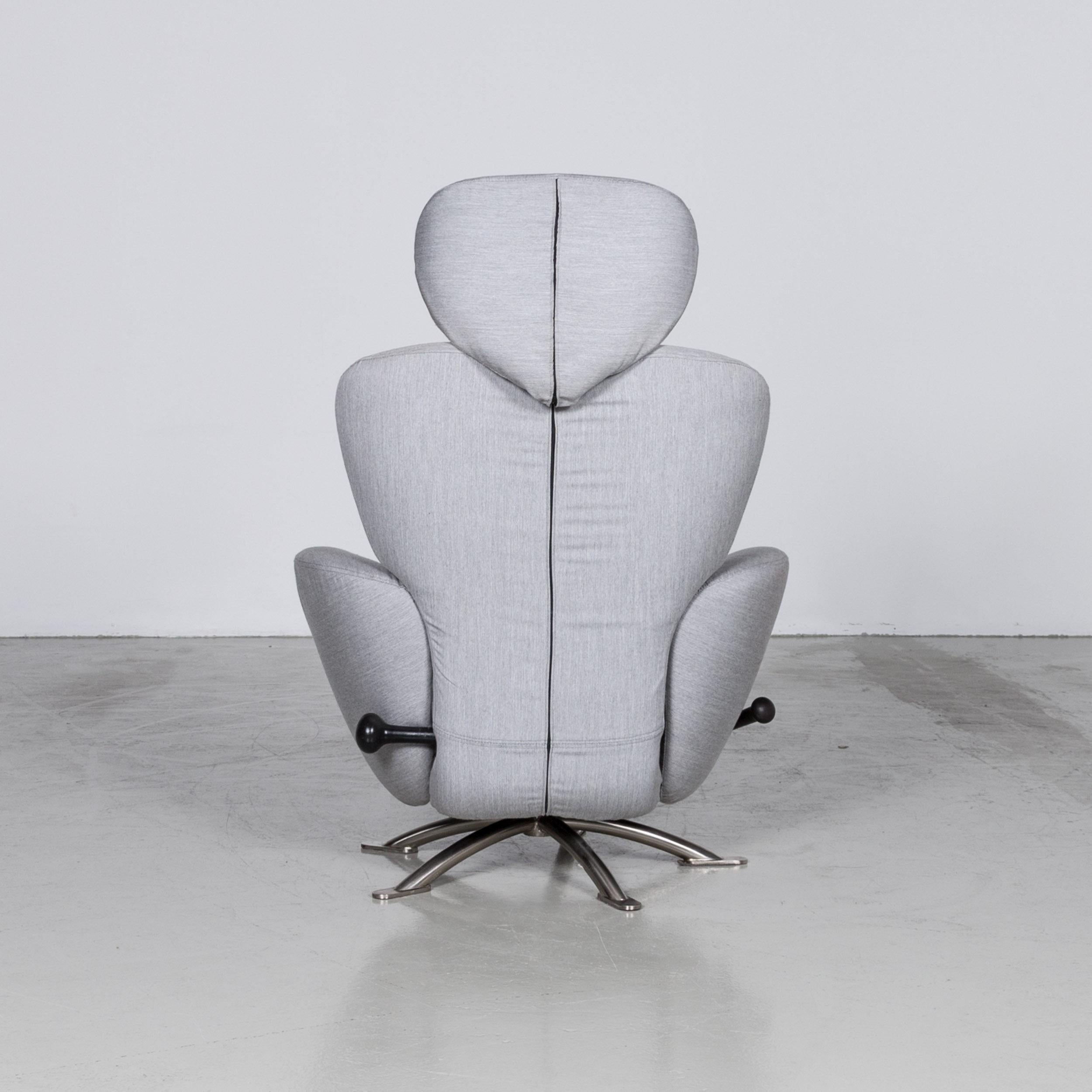 Cassina Dodo Grey fabric Armchair Chair Relax by Toshiyuki Kita For Sale 1