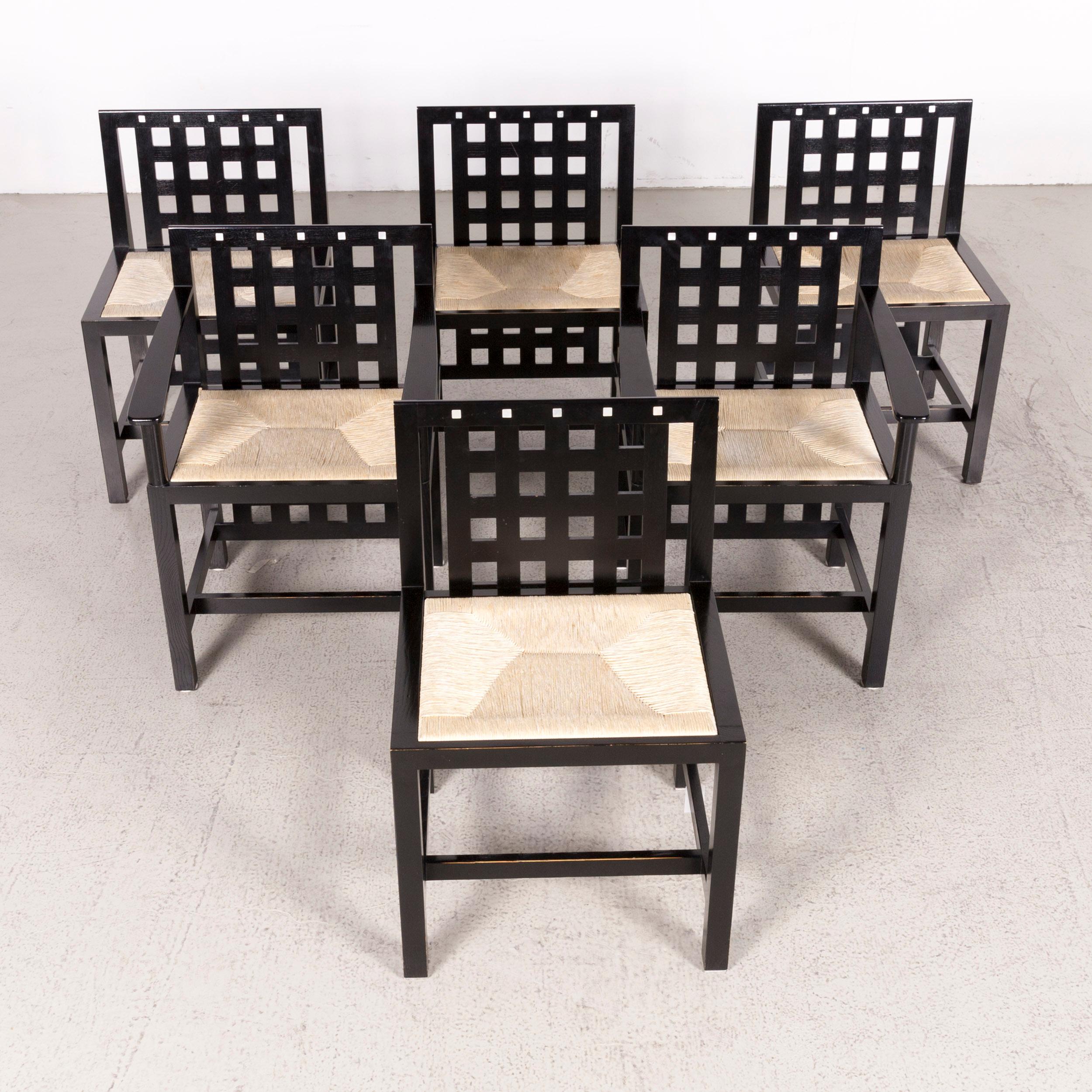 black dining chairs