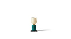 Cassina Ficupala Table Lamp: Marble Base & Blown Glass, Mid-Century