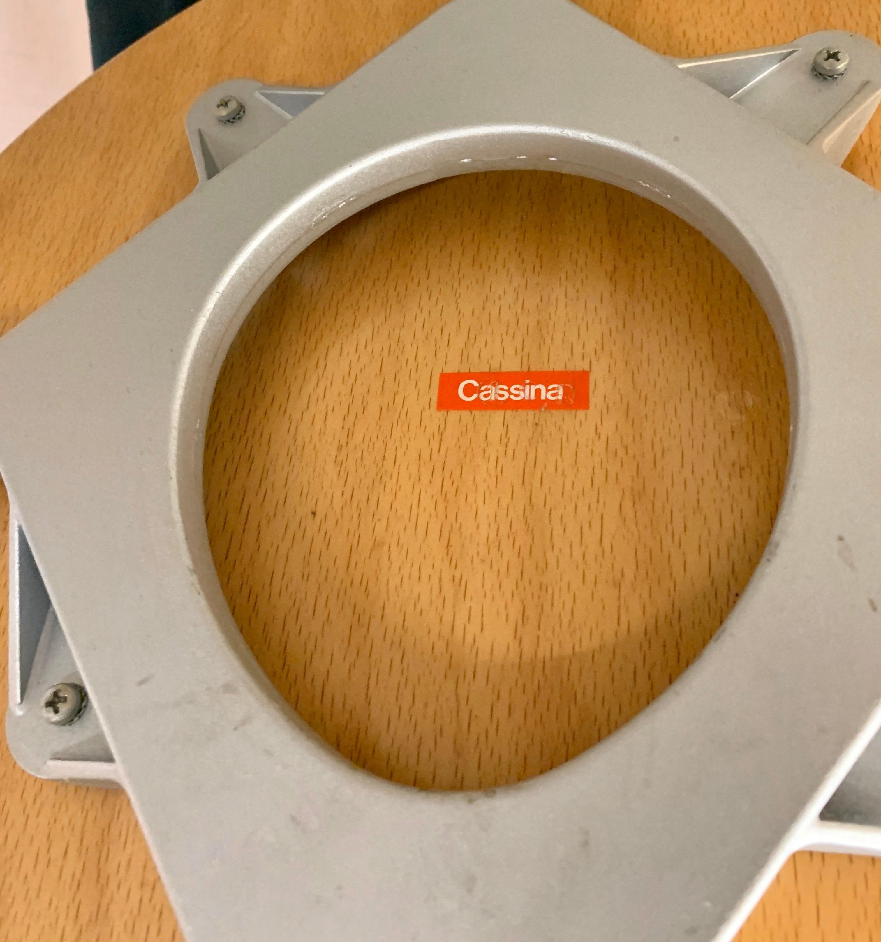 Late 20th Century Cassina Italy Set of Four Revers Chairs Designed by Andrea Branzi, 1990s