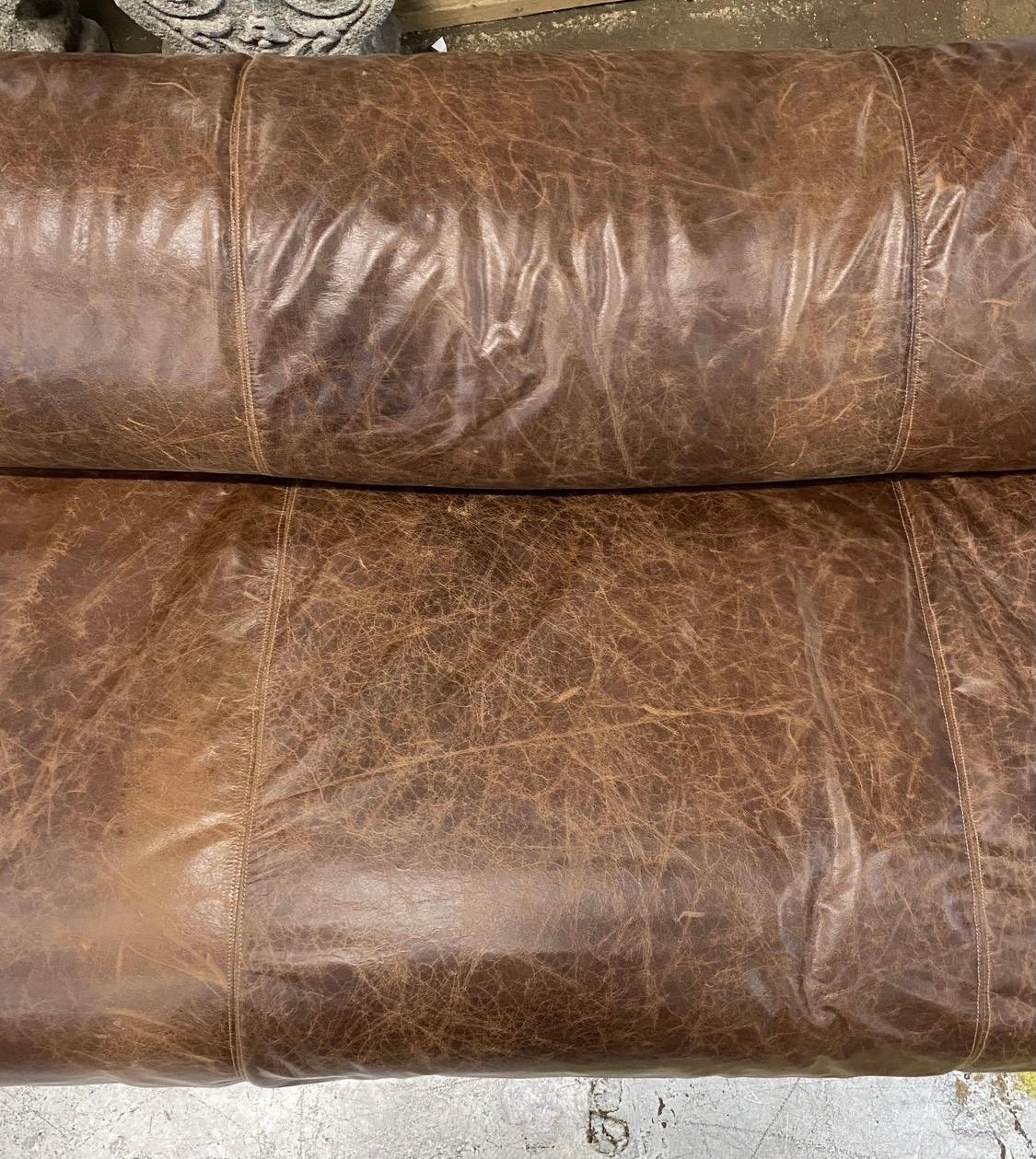 Late 20th Century Cassina Large Midcentury Sofa Newly Upholstered