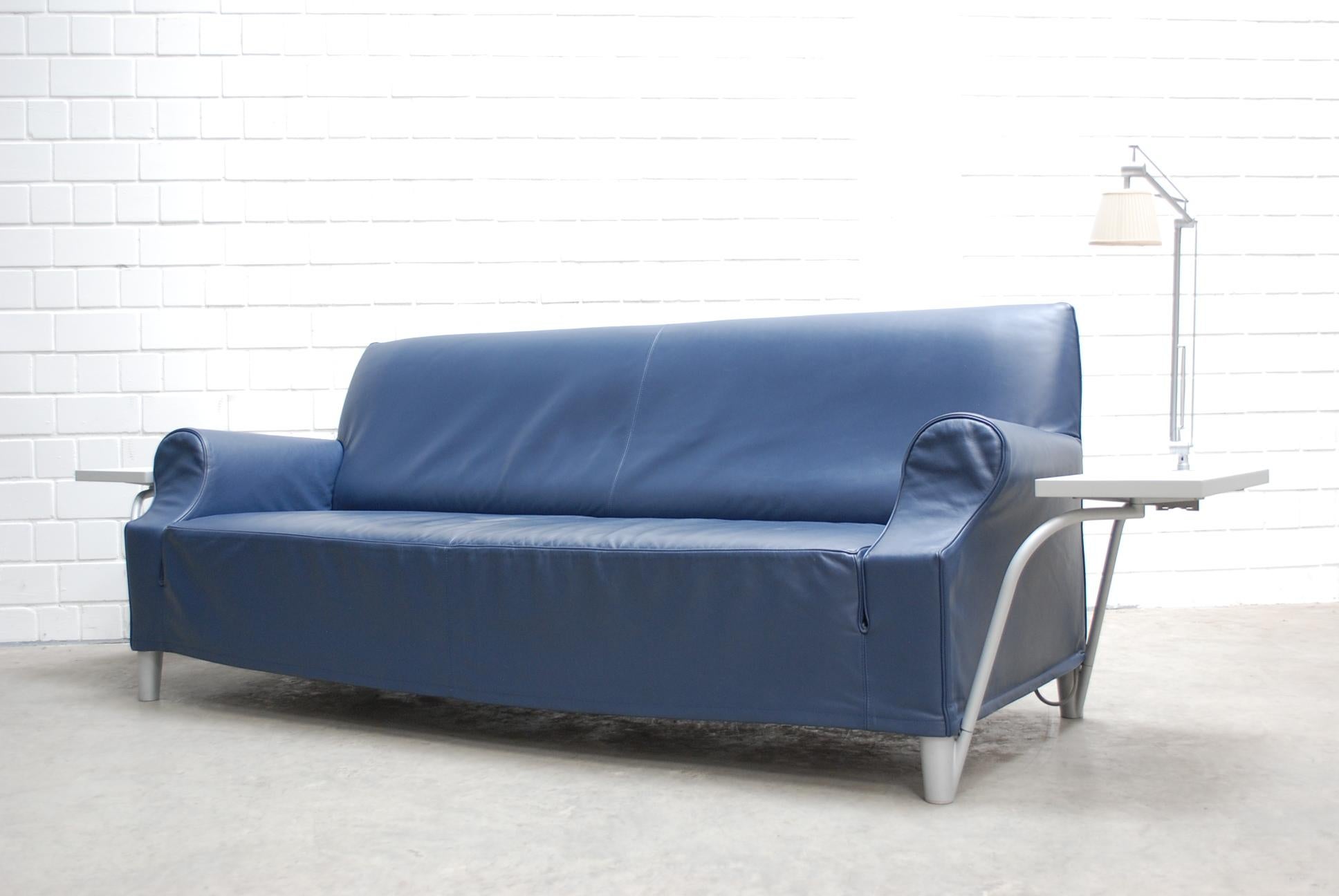 Divano Cassina Lazy Working Design Philipp Starck con lampada Flos Archimoon in vendita 1