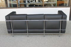 Cassina LC2 Three Seat Sofa by Le Corbusier