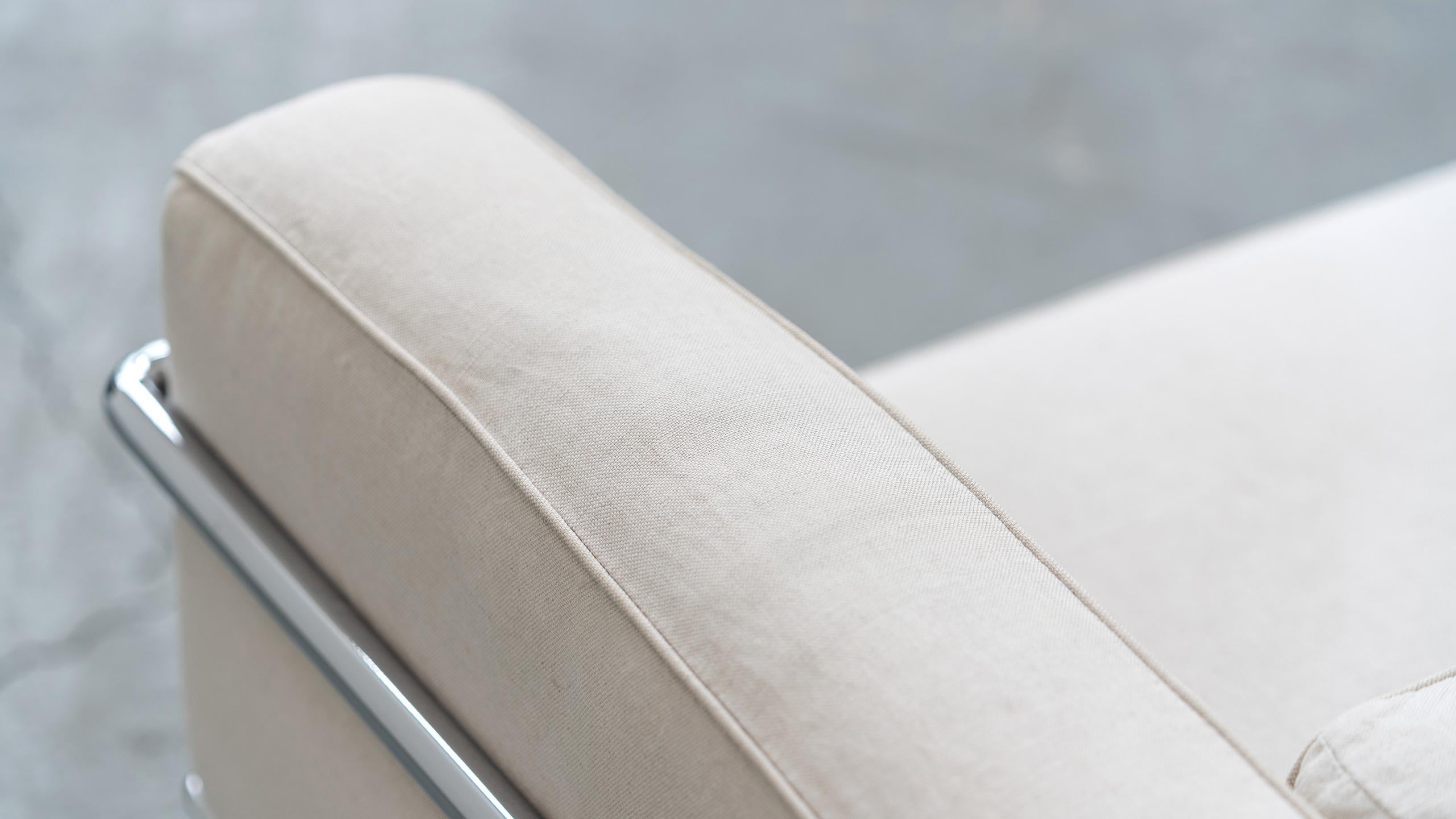 Cassina LC3 Sofa Grand Confort Leinen:: Le Corbusier:: Ch. Perriand & P. Jeanneret 9