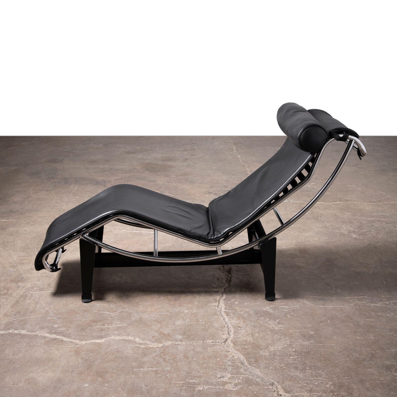 Tumbona Cassina LC4 de Le Corbusier, Pierre Jeanneret y Charlotte Perriand en venta 5