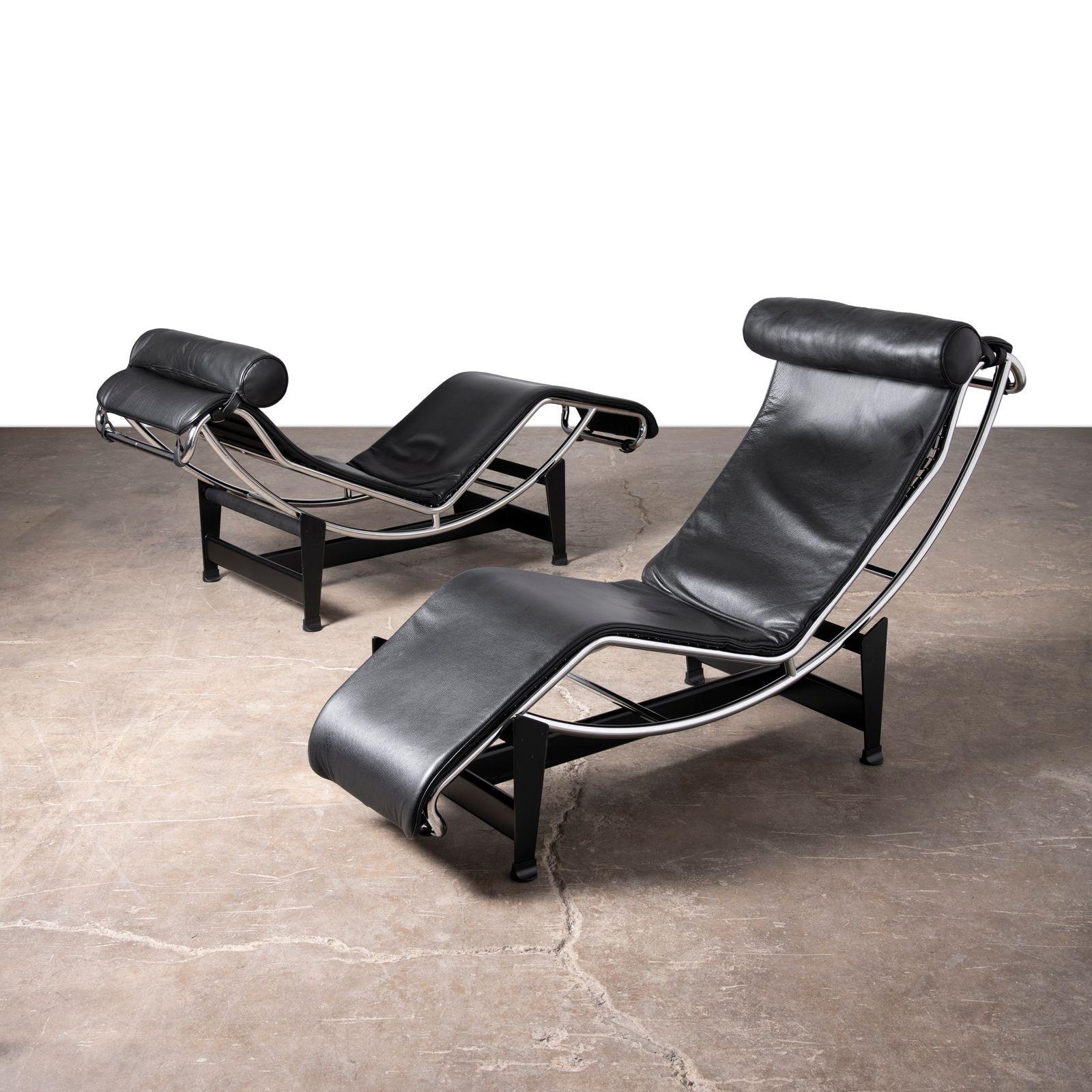 Tumbona Cassina LC4 de Le Corbusier, Pierre Jeanneret y Charlotte Perriand Italiano en venta