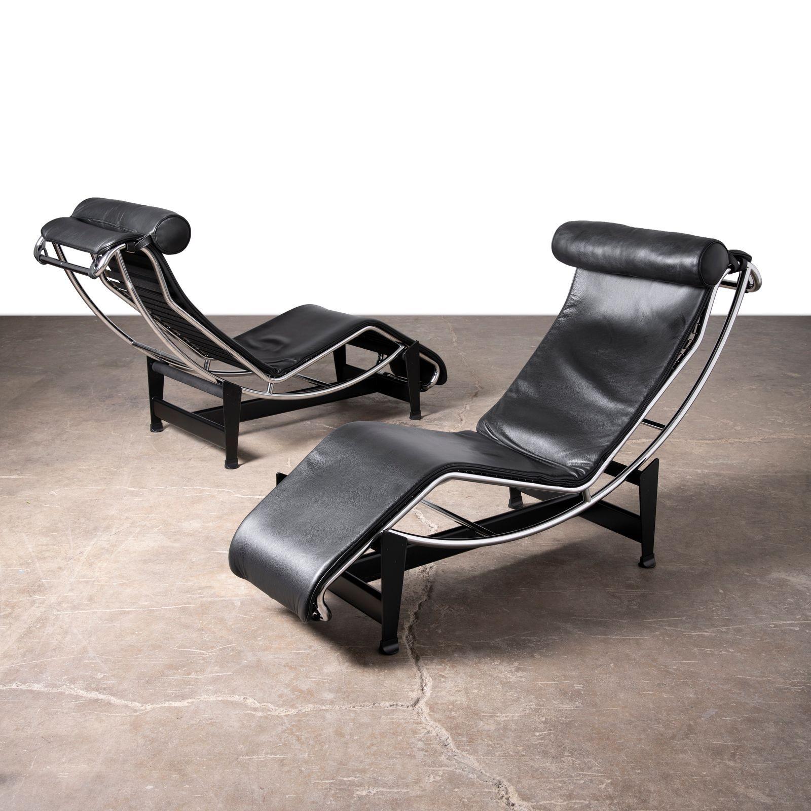 Tumbona Cassina LC4 de Le Corbusier, Pierre Jeanneret y Charlotte Perriand en Bueno estado para la venta en Dallas, TX