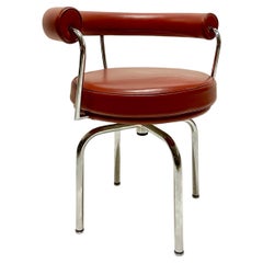 Cassina LC7 Chair Burgundy 