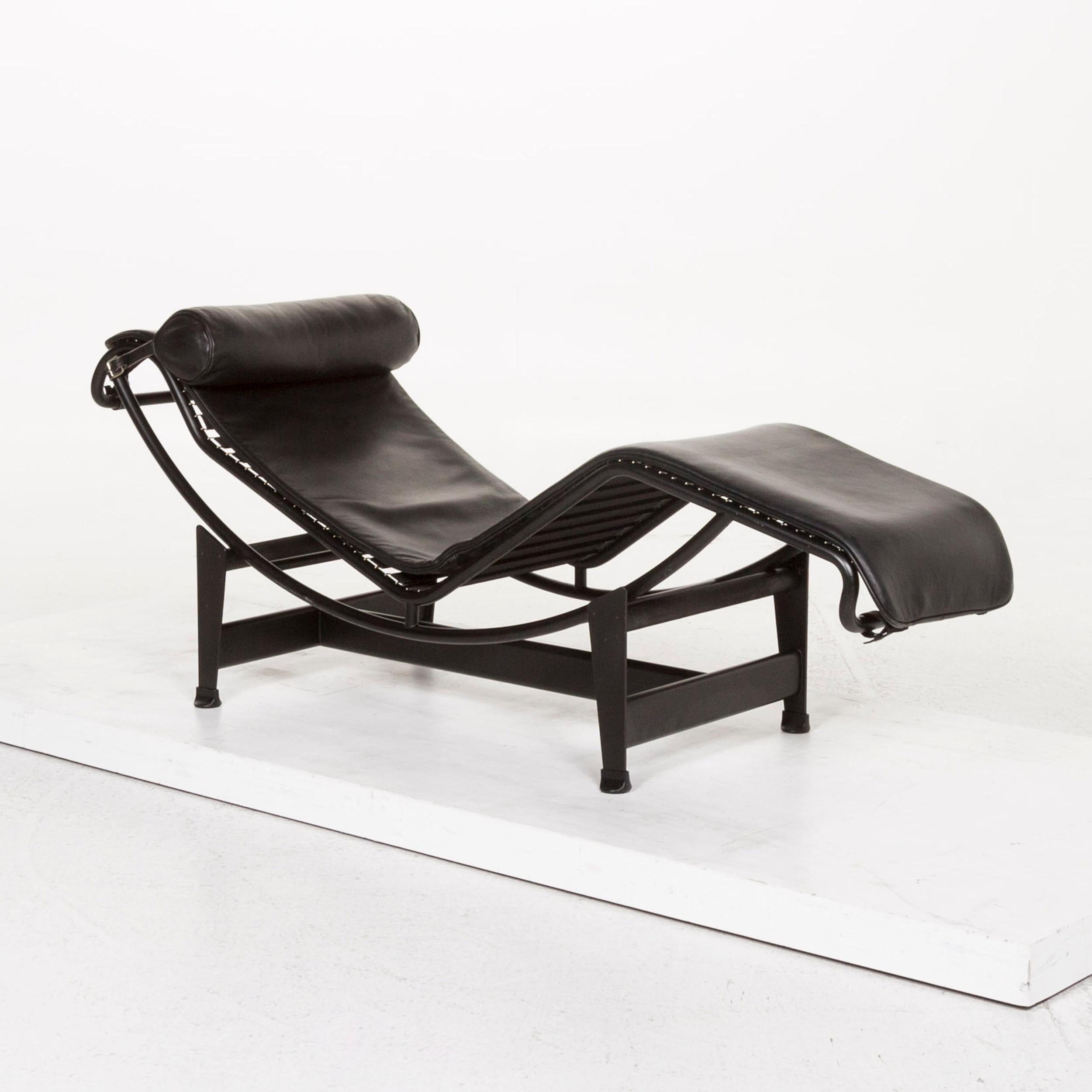 Cassina Le Corbusier LC 4 Lounger Black Relax Lounger Relax Function Function For Sale 6