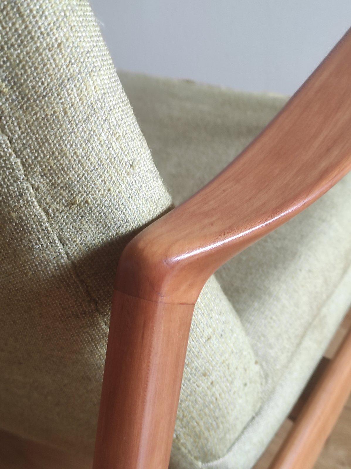 Cassina Longue Chaior 829 von Gio Ponti für Hotel Parco Dei Principi Sorento, 1960 im Angebot 1