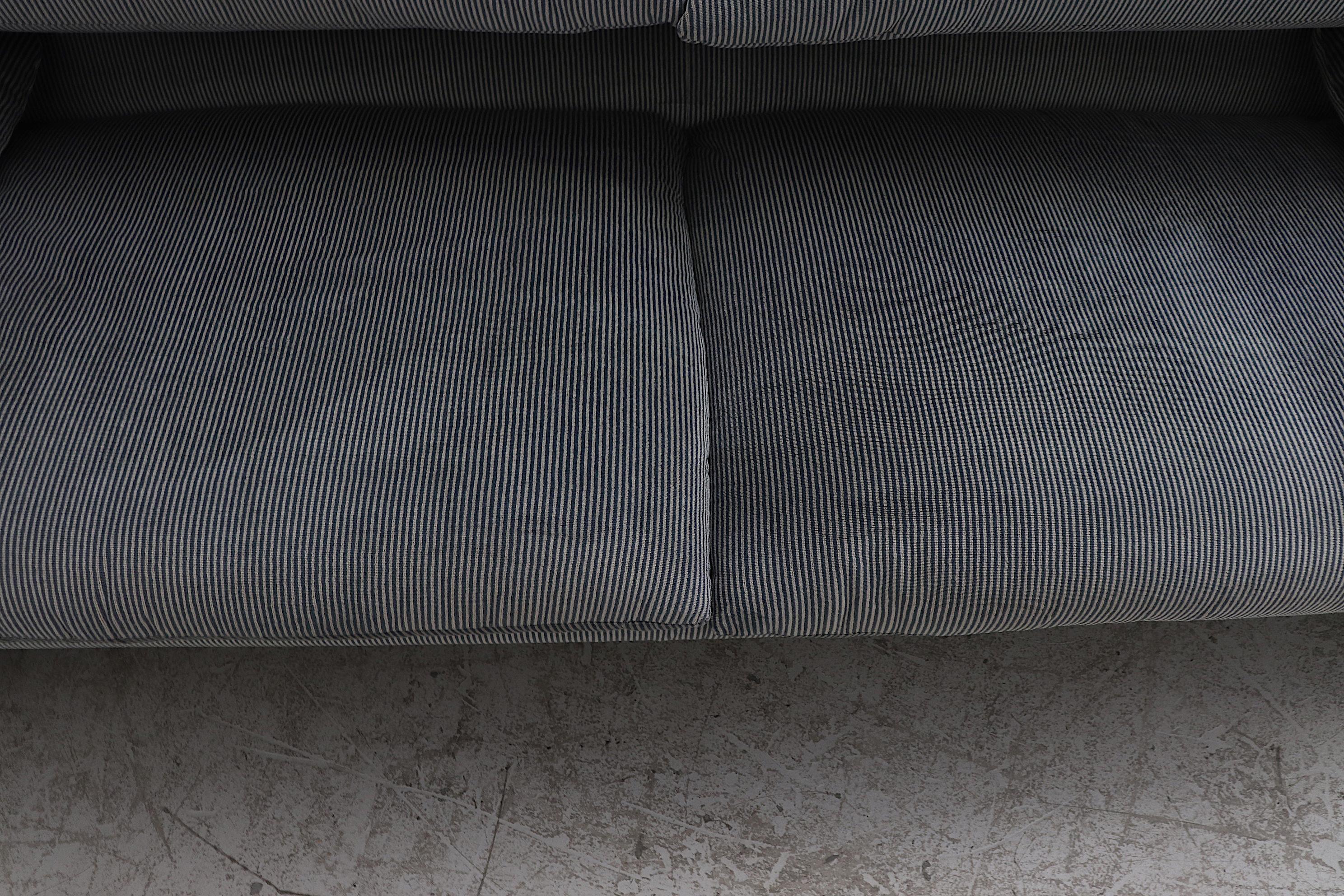 Cassina Maralunga Corduroy Sofa by Vico Magistretti 3