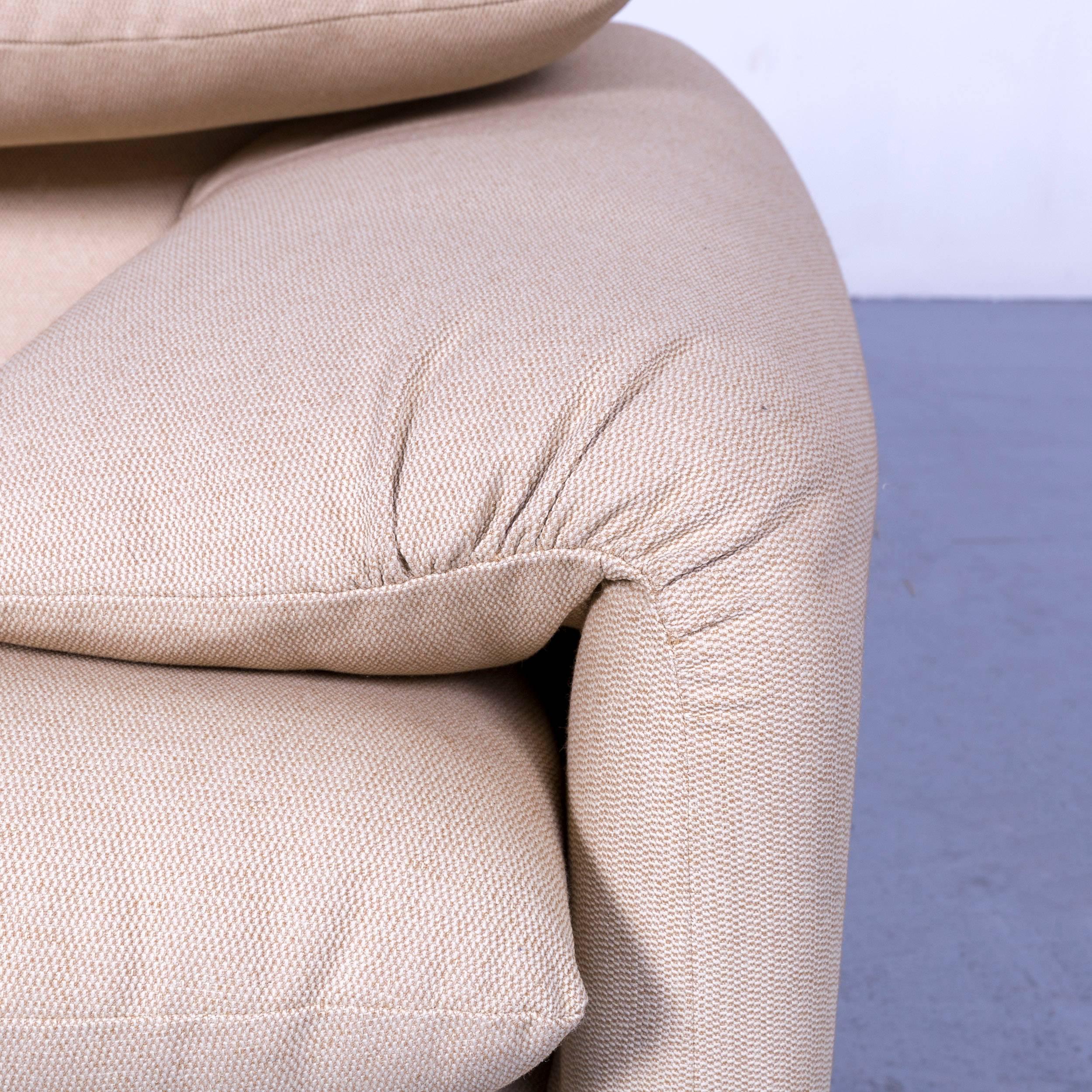 Cassina Maralunga Designer Sofa Set Off-White Fabric 5