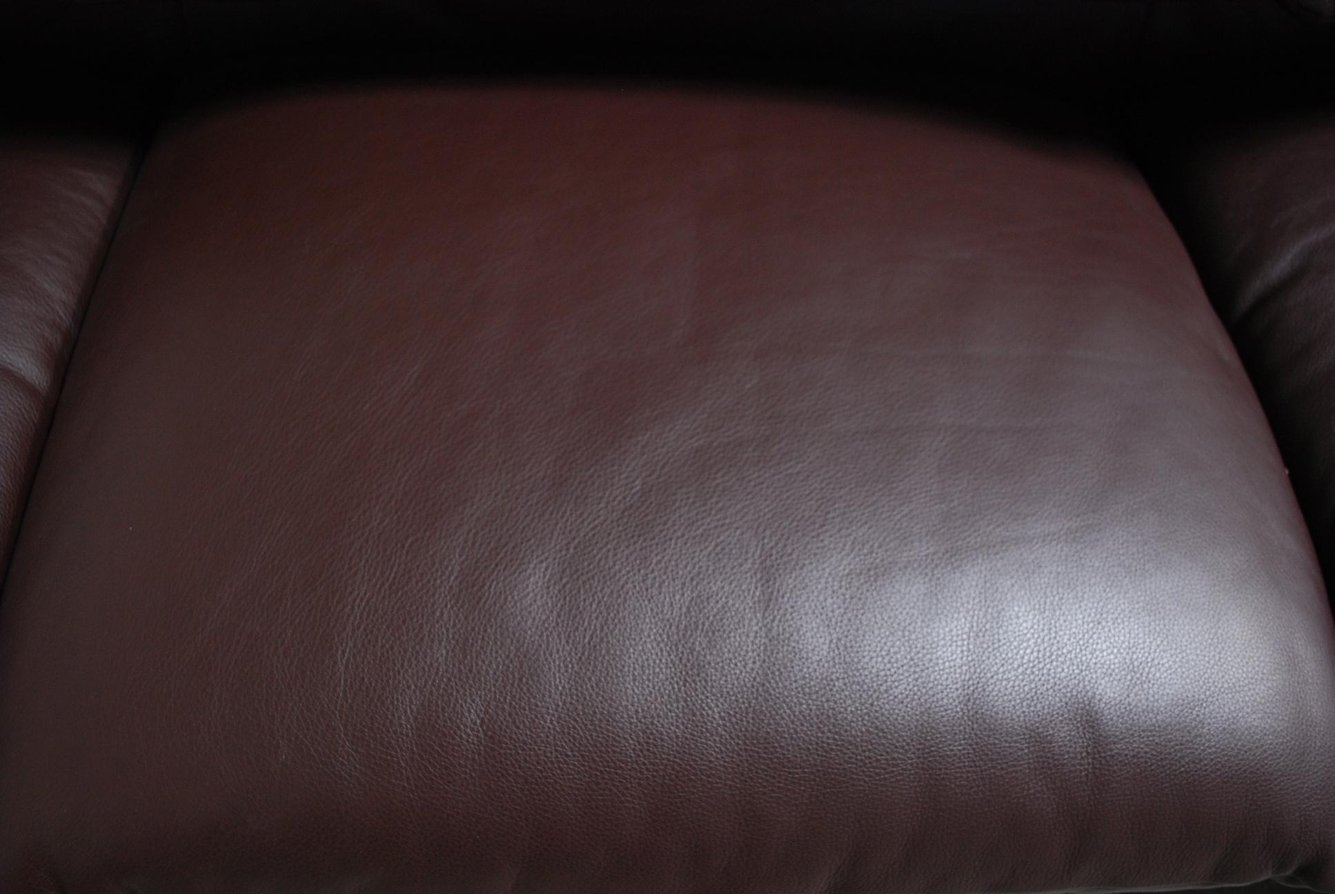 leather sofa and 2 chairs