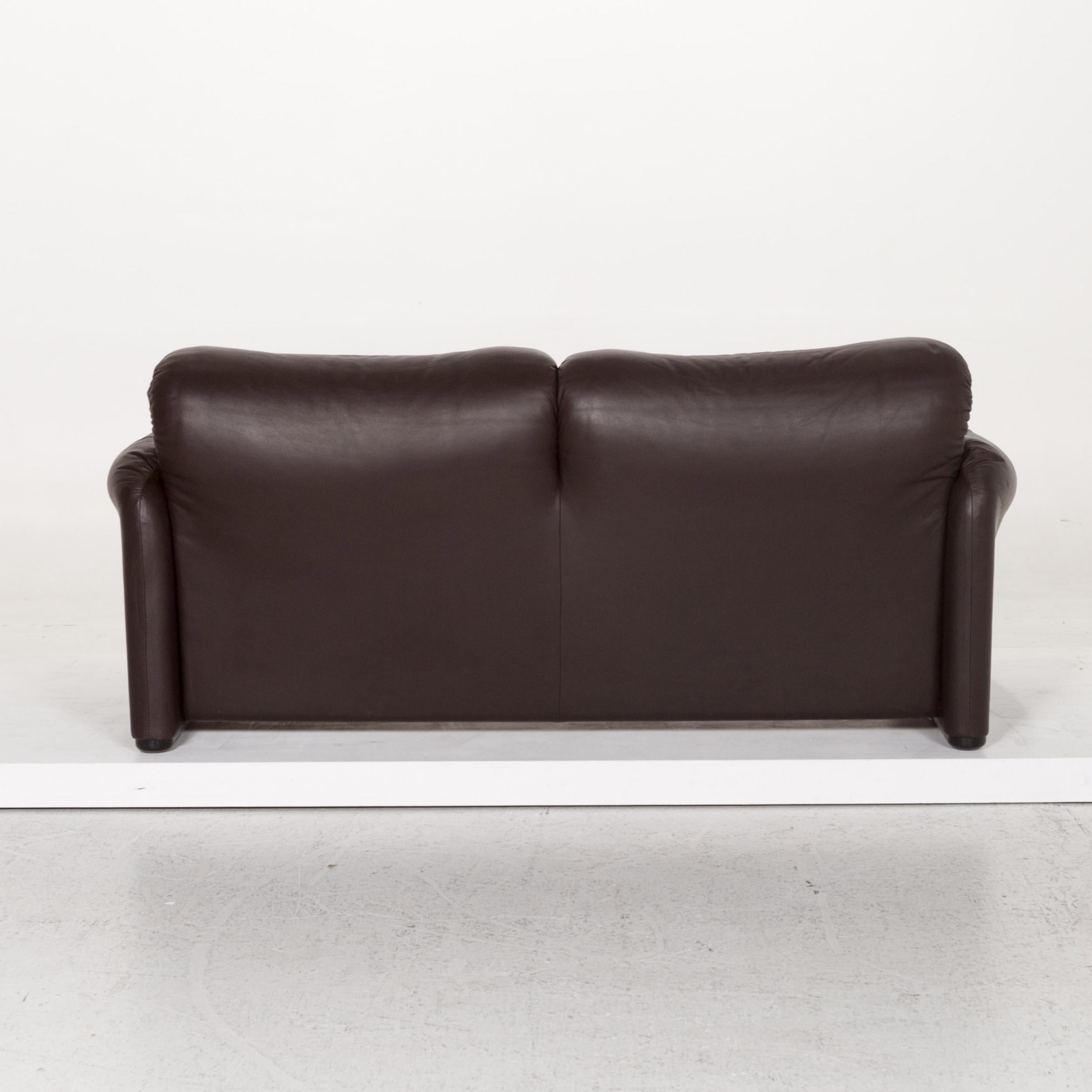 Dark Maroon Sofa Set