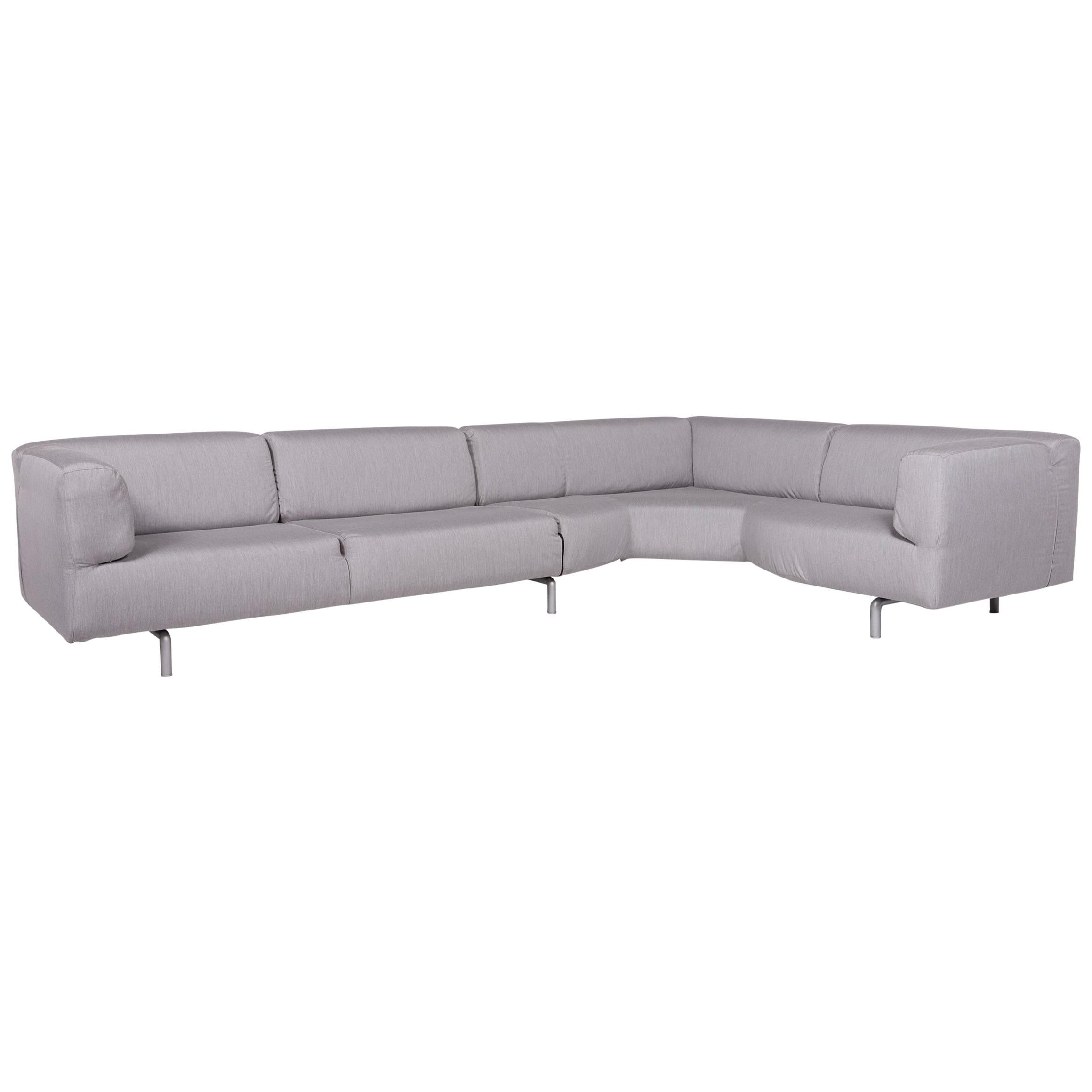 Cassina Met Fabric Corner Sofa Gray Sofa Couch For Sale
