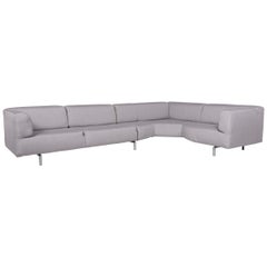 Cassina Met Fabric Corner Sofa Gray Sofa Couch