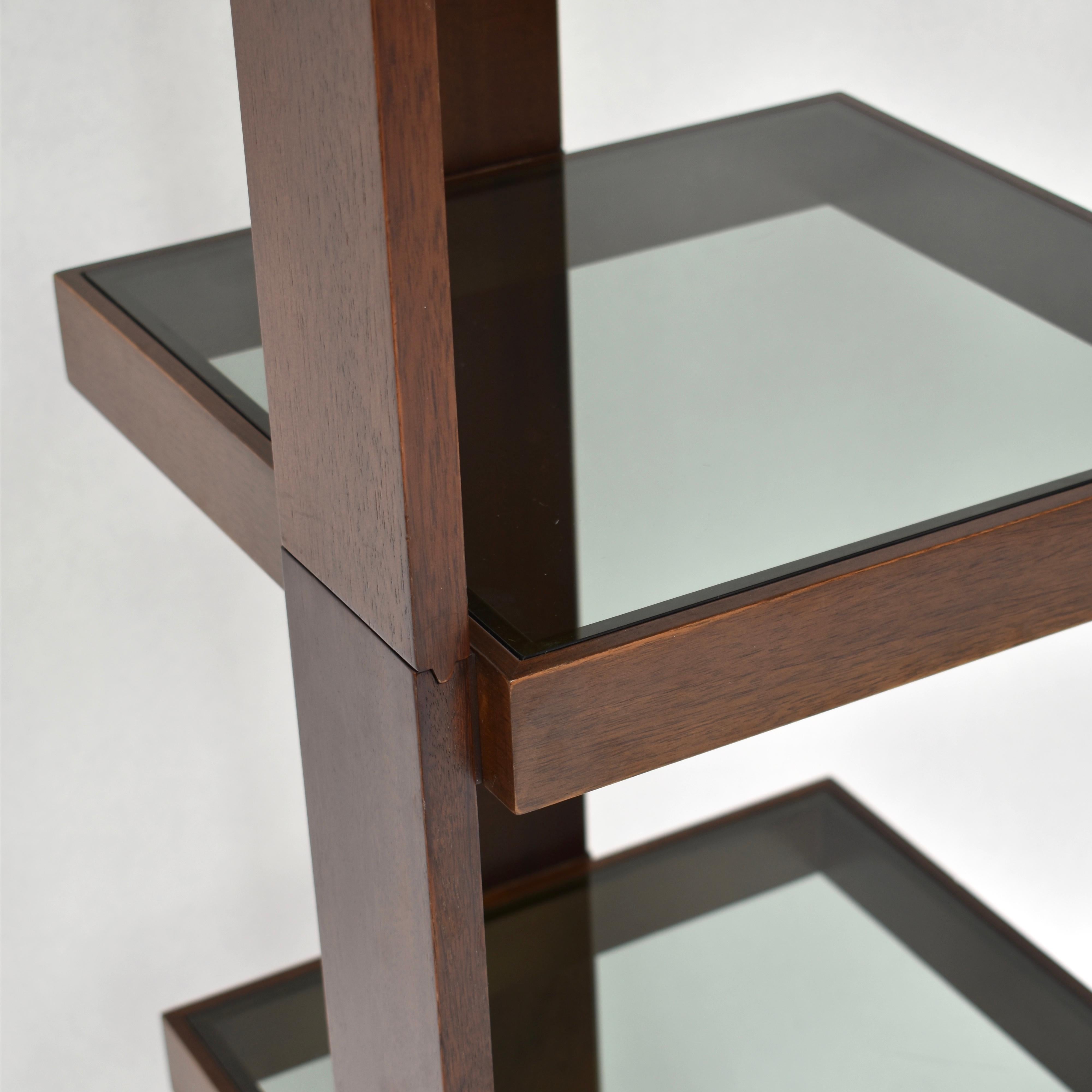 Cassina Modular Set of Four Stackable Nesting Tables by Gianfranco Frattini 12
