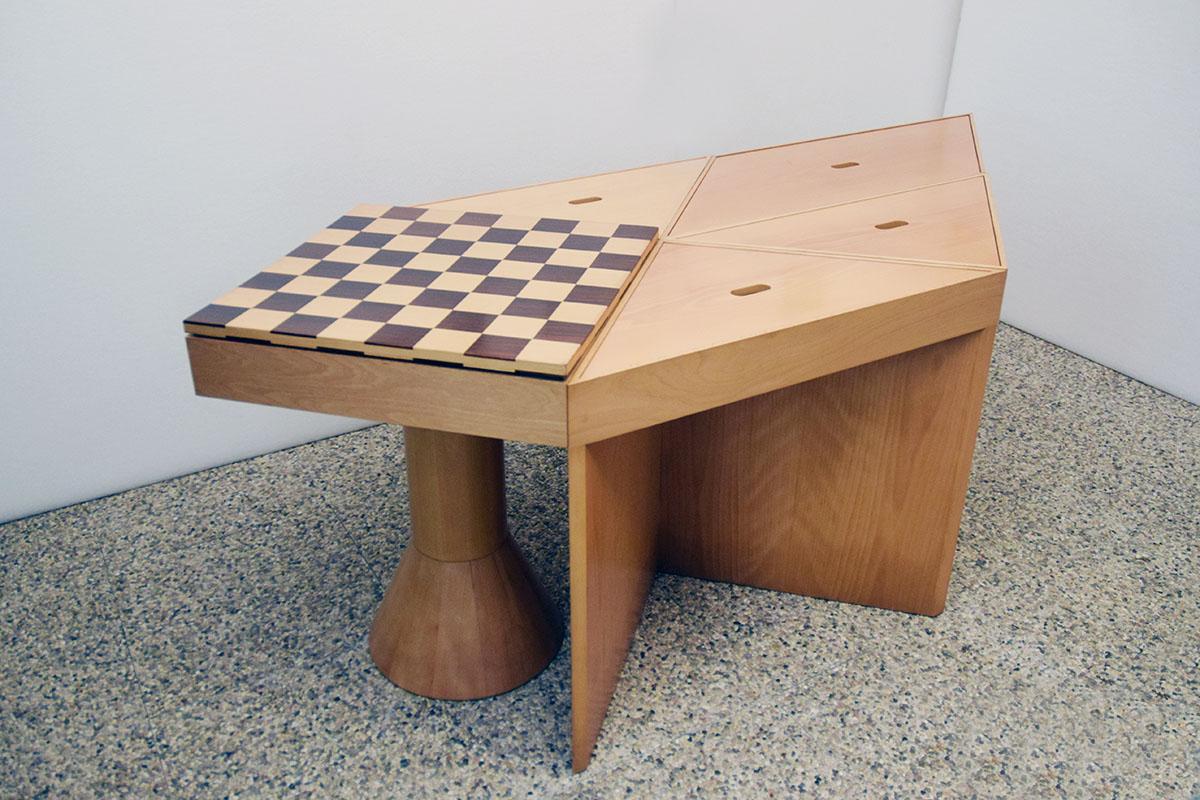 Cassina modular table Tangram design Massimo Morozzi 1980s 5