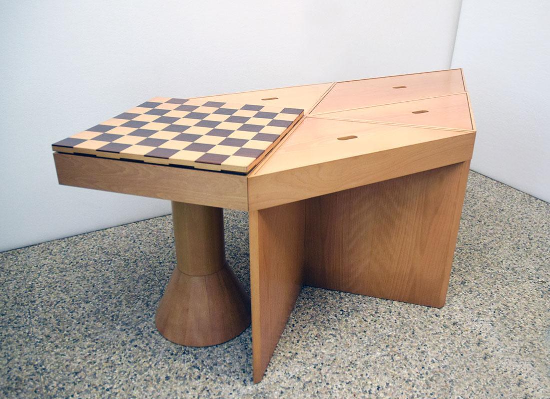 Post-Modern Cassina modular table Tangram design Massimo Morozzi 1980s