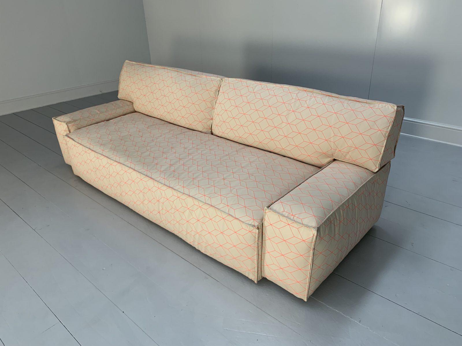 Canapé sectionnel à 4 places Cassina MyWorld en toile à imprimé géométrique Bon état - En vente à Barrowford, GB
