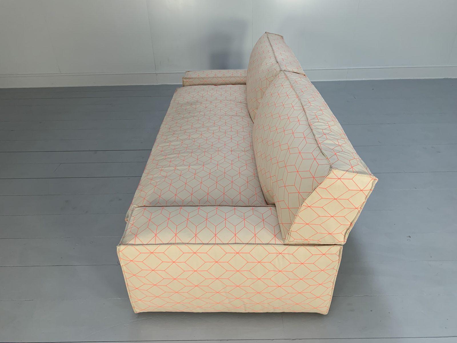Canapé sectionnel à 4 places Cassina MyWorld en toile à imprimé géométrique en vente 6