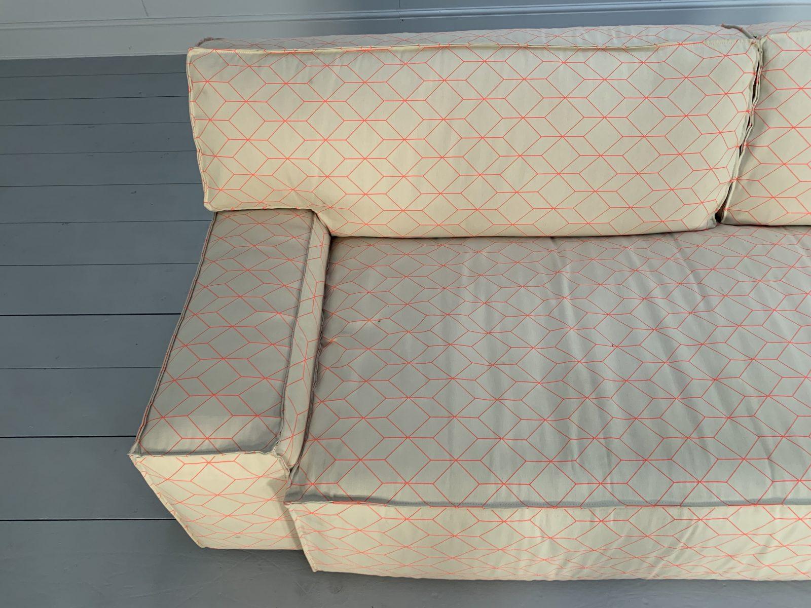 Canapé sectionnel à 4 places Cassina MyWorld en toile à imprimé géométrique en vente 2