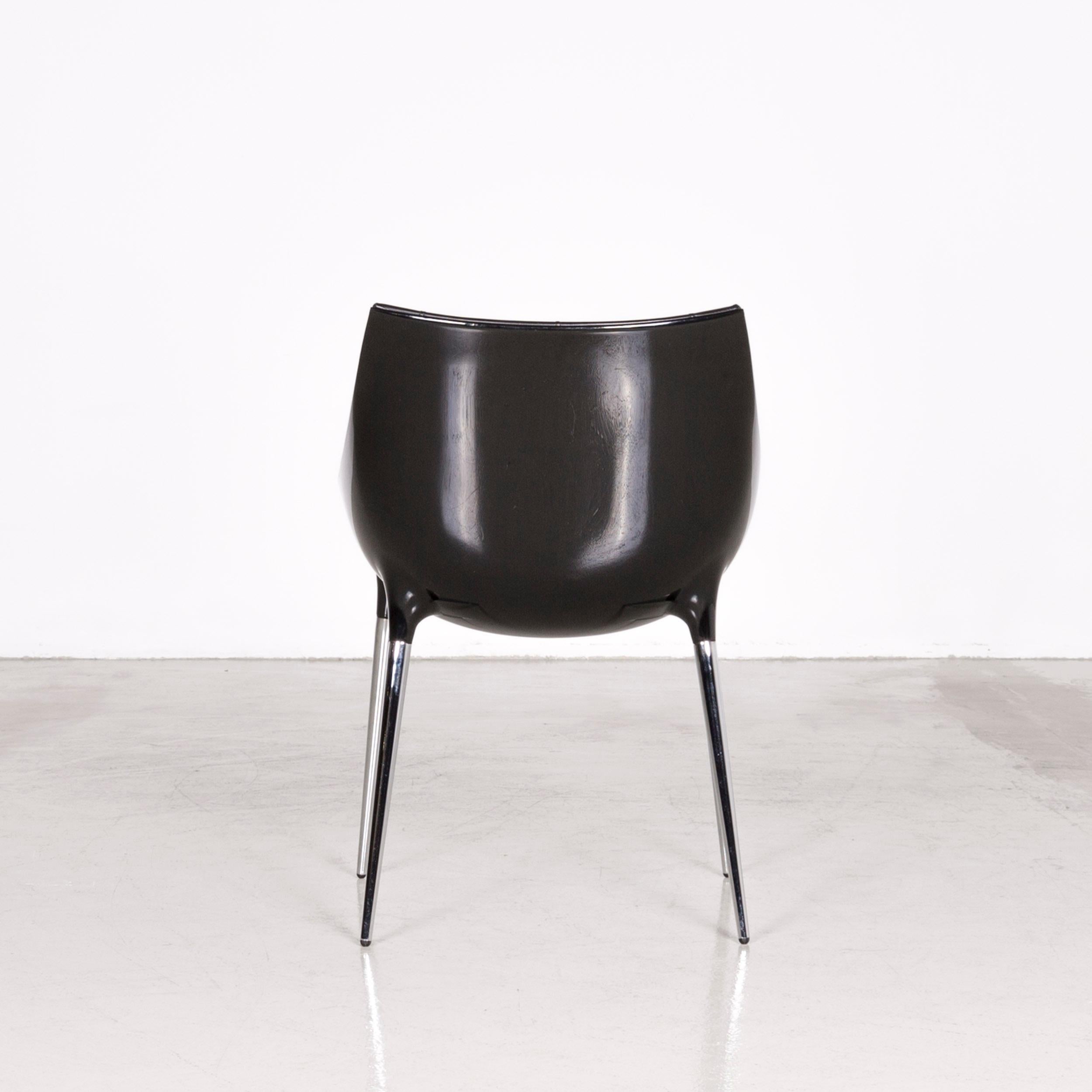 Contemporary Cassina Passion Leather Armchair Black by Philippe Starck For Sale