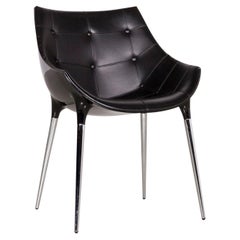 Cassina Passion Leather Armchair Black by Philippe Starck