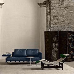 Cassina Loveseat Sofa Daybed Privé Divano Philippe Starck 241 Blue Gray 2008