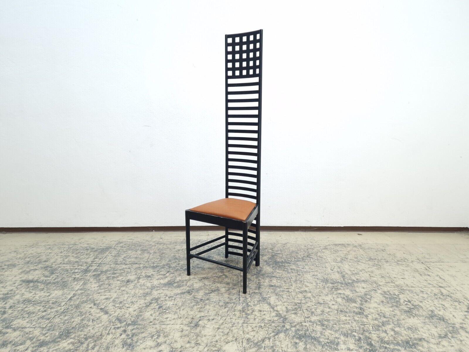 Cassina Rennie Mackintosh Holzstuhl Designerstuhl Hill House chair For Sale 3