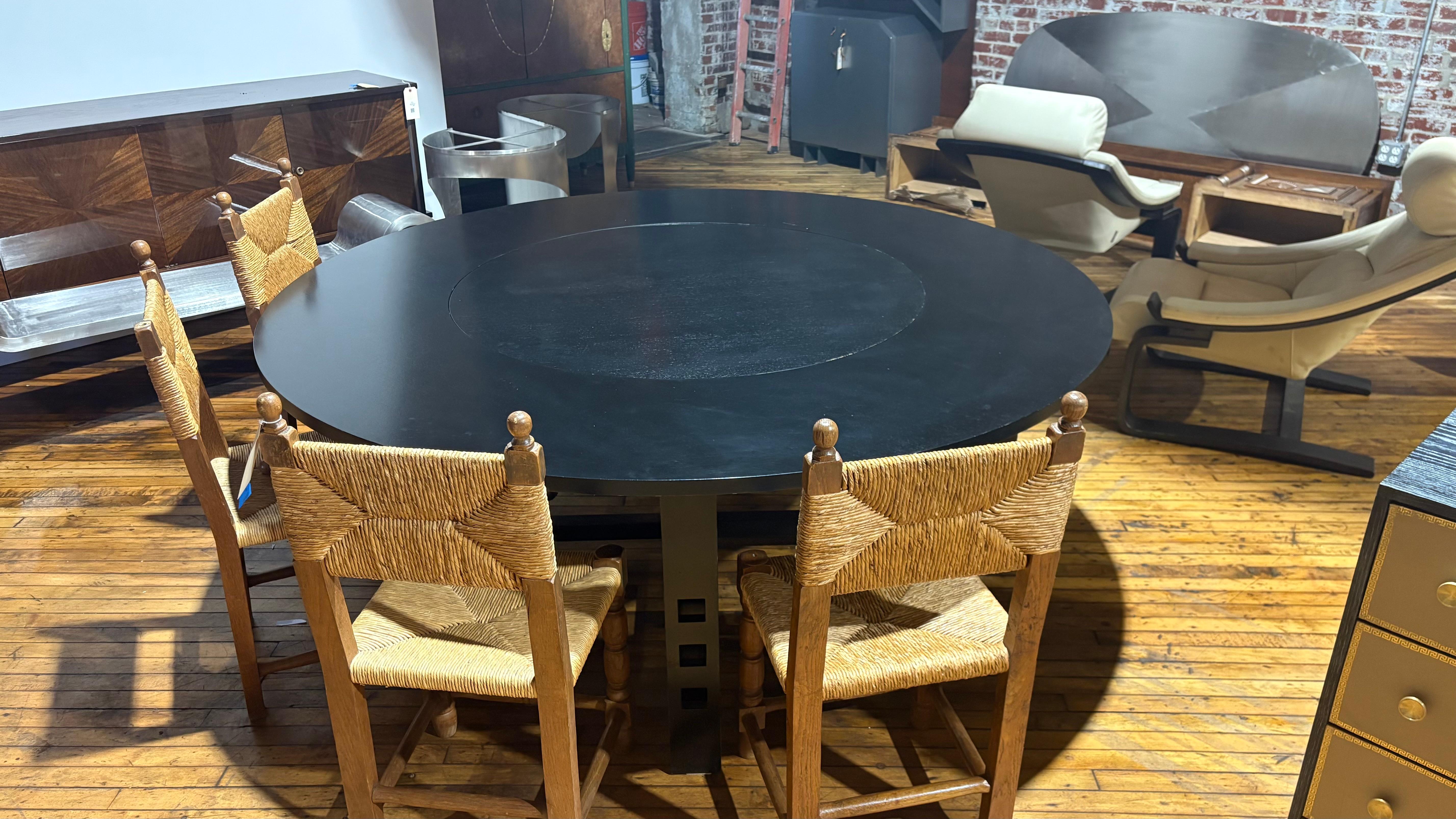 Mesa de comedor Charles Mackintosh de Cassina Ceniza en venta