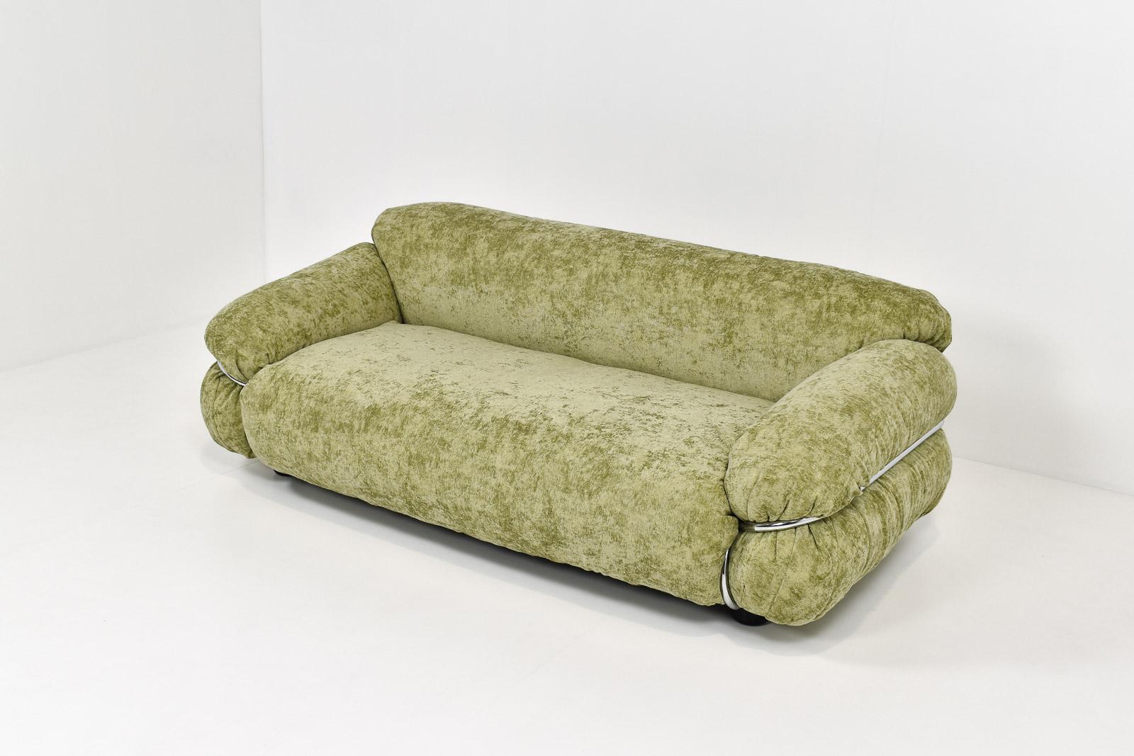 sage green 2 seater sofa