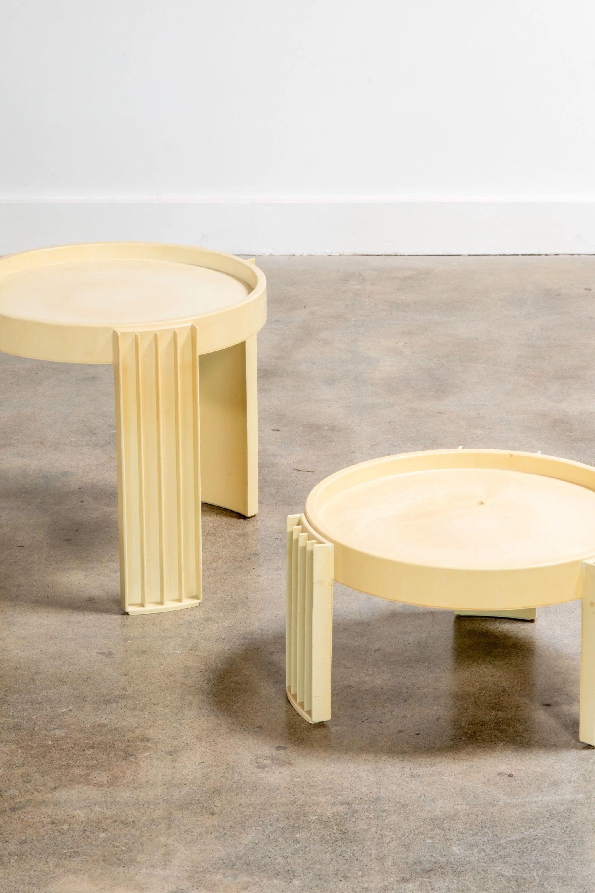 Cassina Satz 1960er 'Marema' Nisttische von Gianfranco Frattini im Zustand „Gut“ im Angebot in Toronto, CA