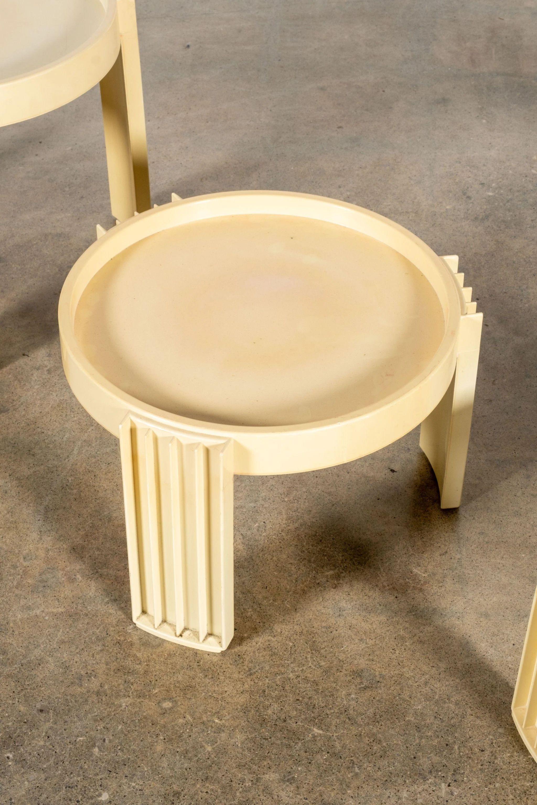 Cassina Satz 1960er 'Marema' Nisttische von Gianfranco Frattini im Angebot 2