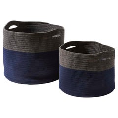 Cassina Set di due accessori da esterno Podor, Filato intrecciato a mano, Italia