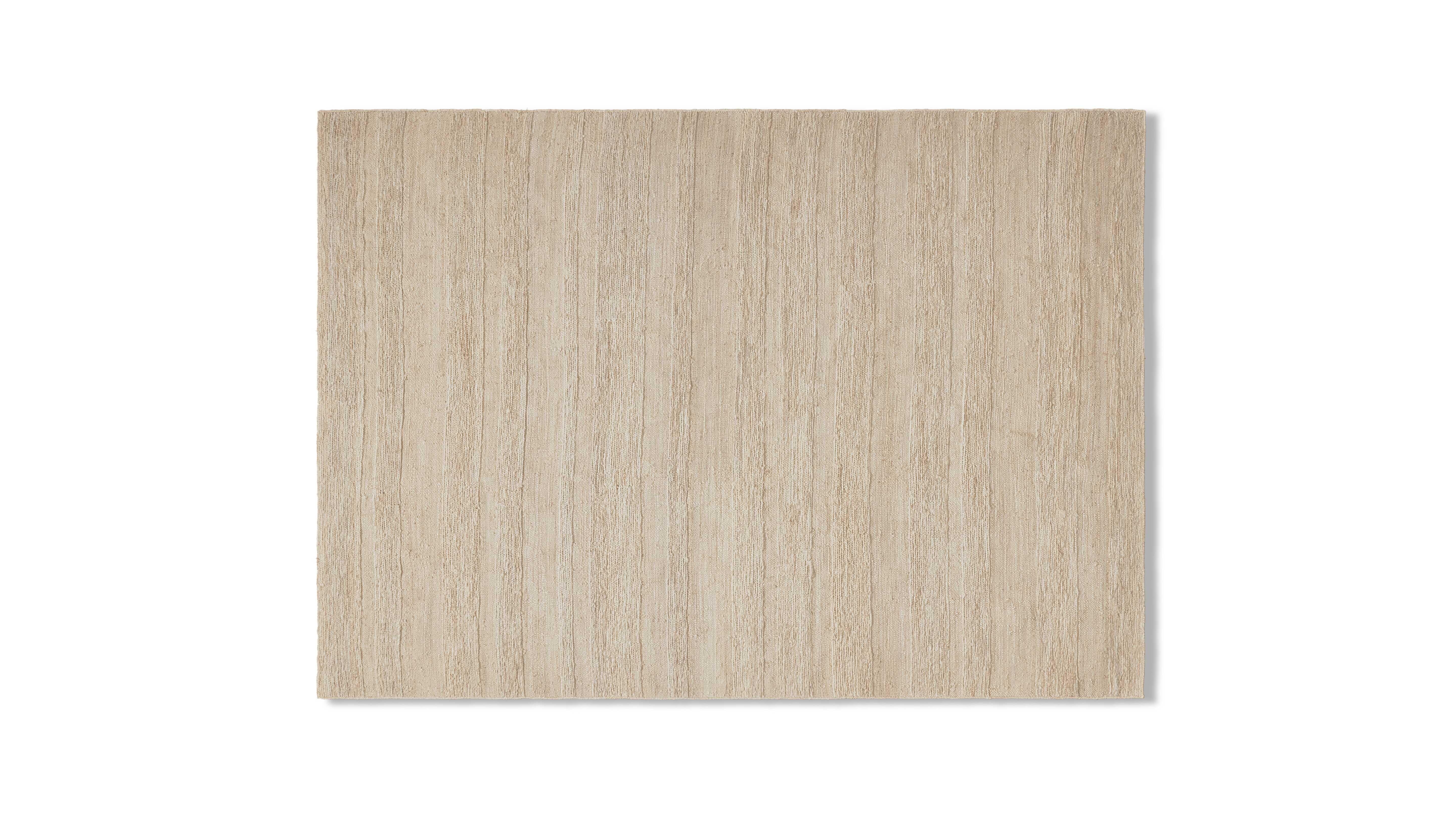 italien Cassina Ténéré Tapis de jute tissé à la main Version du code-barres. en vente