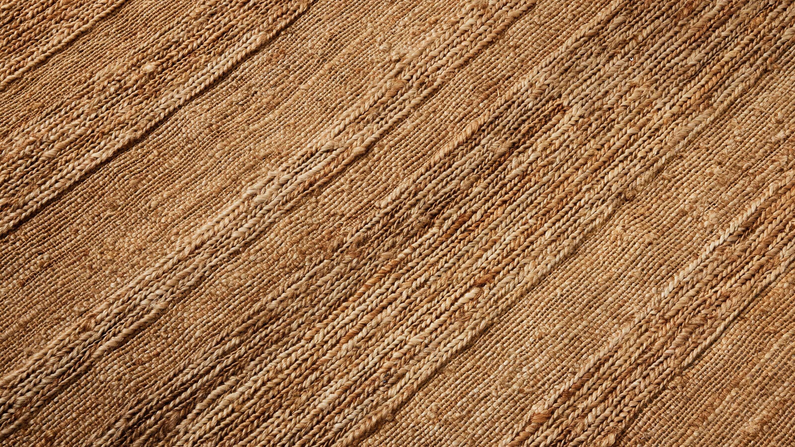 Cassina Ténéré Tapis de jute tissé à la main Version du code-barres. Neuf - En vente à Barcelona, Barcelona