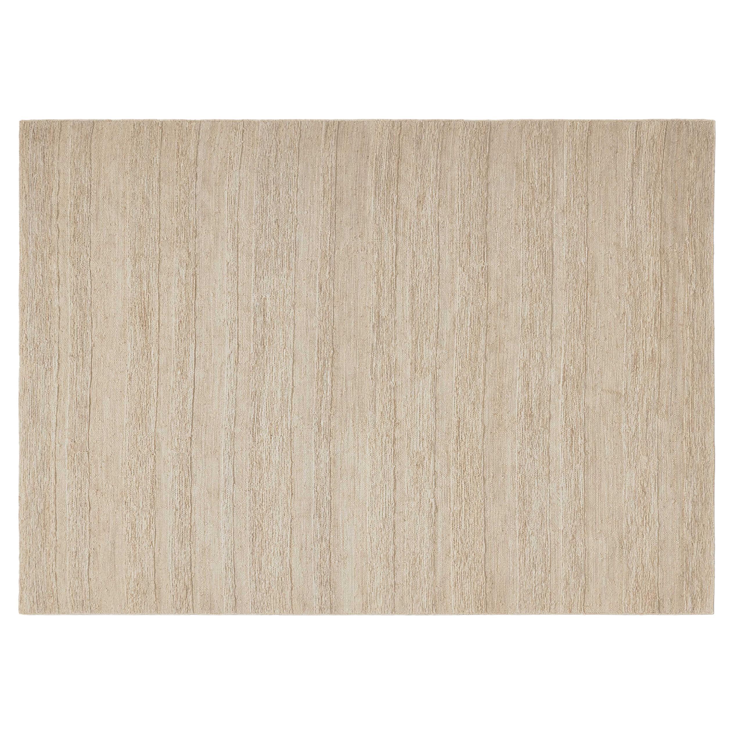 Cassina Ténéré Tapis de jute tissé à la main Version du code-barres. en vente