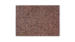 Cassina Ténéré Tapis de jute tissé main Version polychrome