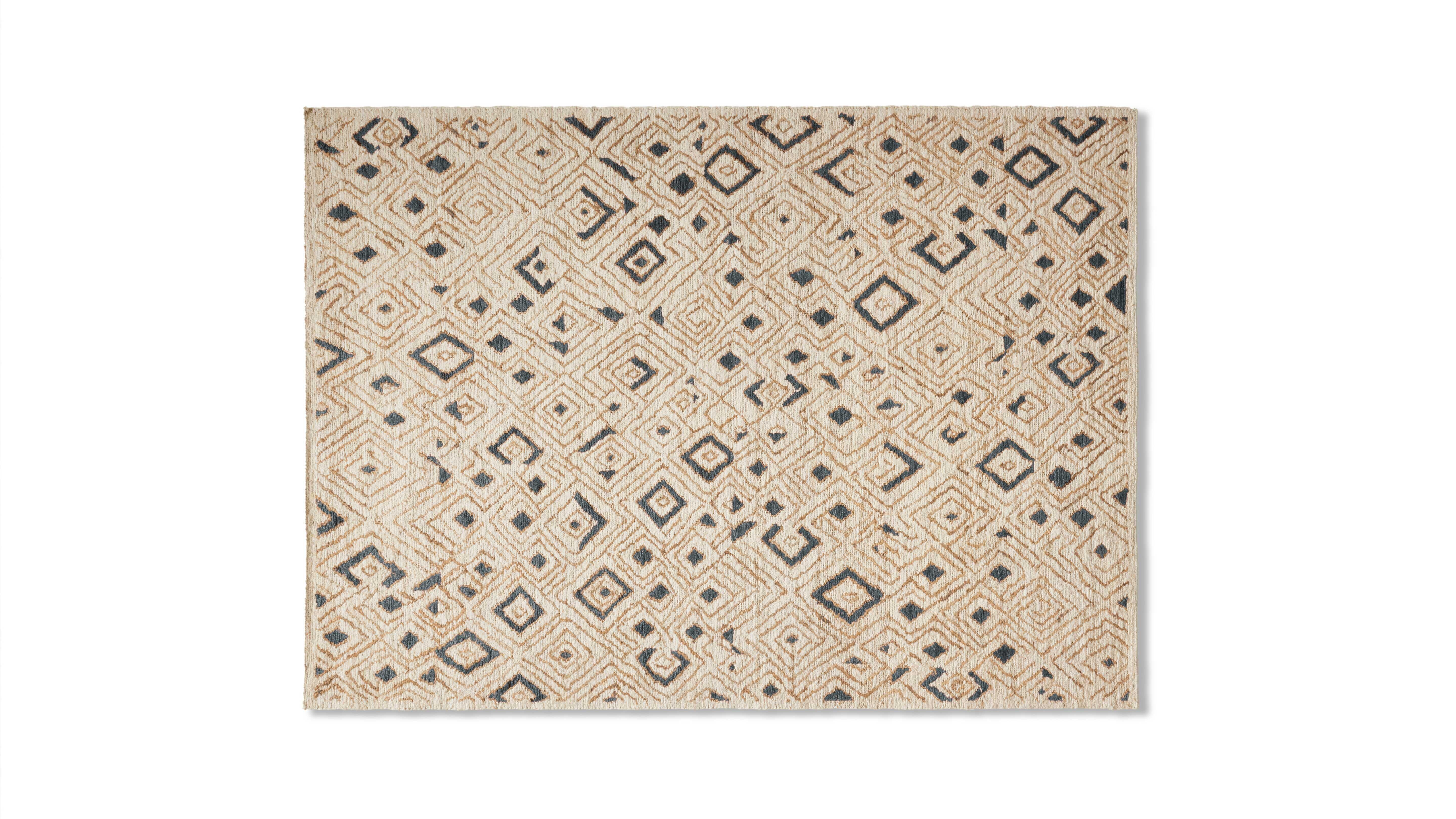 Cassina Ténéré Handgewebter Juteteppich Polychrome Version (Italienisch) im Angebot