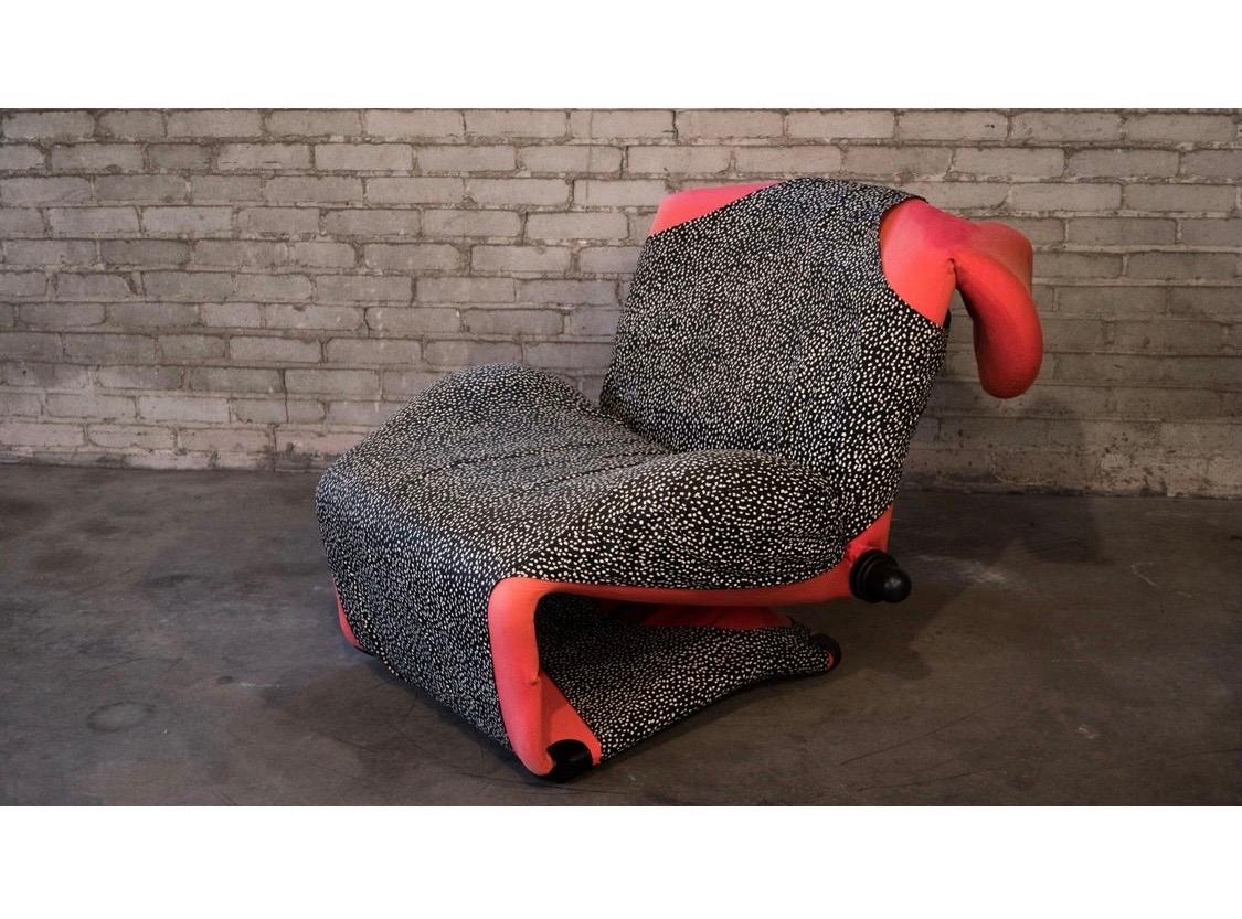 Fabric Cassina Toshiyuki Kita Wink Chair Lounge