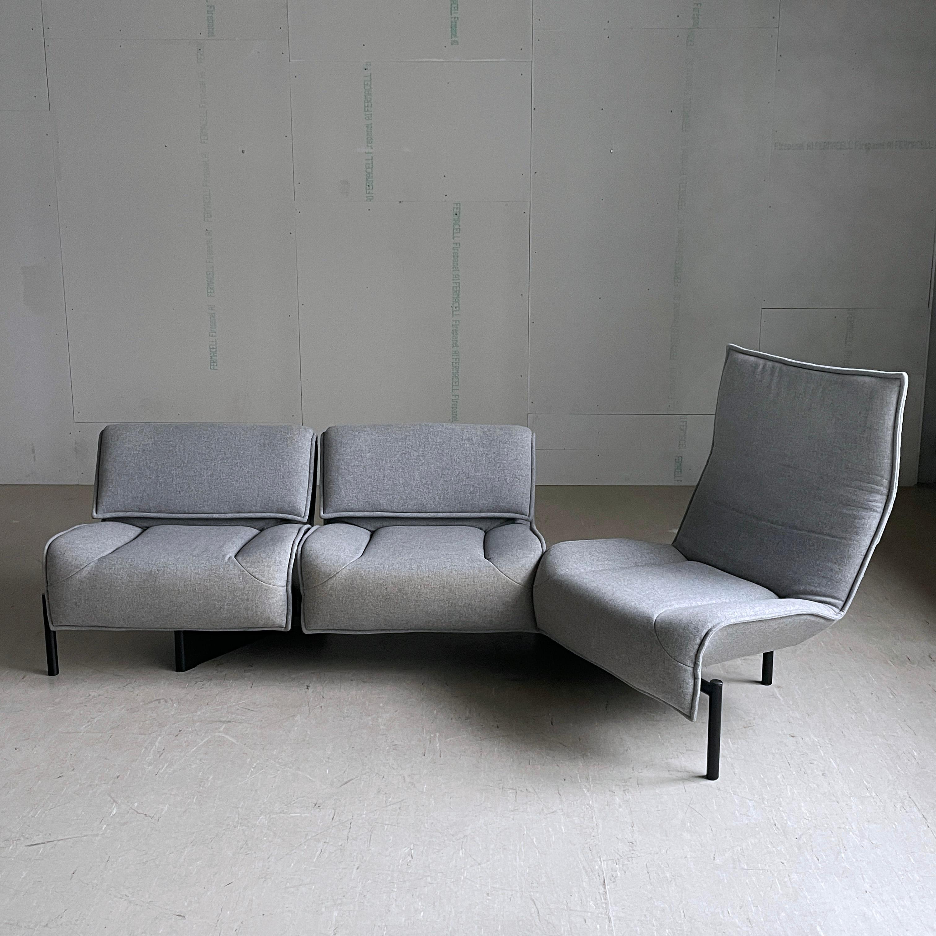 Cassina Veranda 3 seater Sofa by Vico Magistretti For Sale 7
