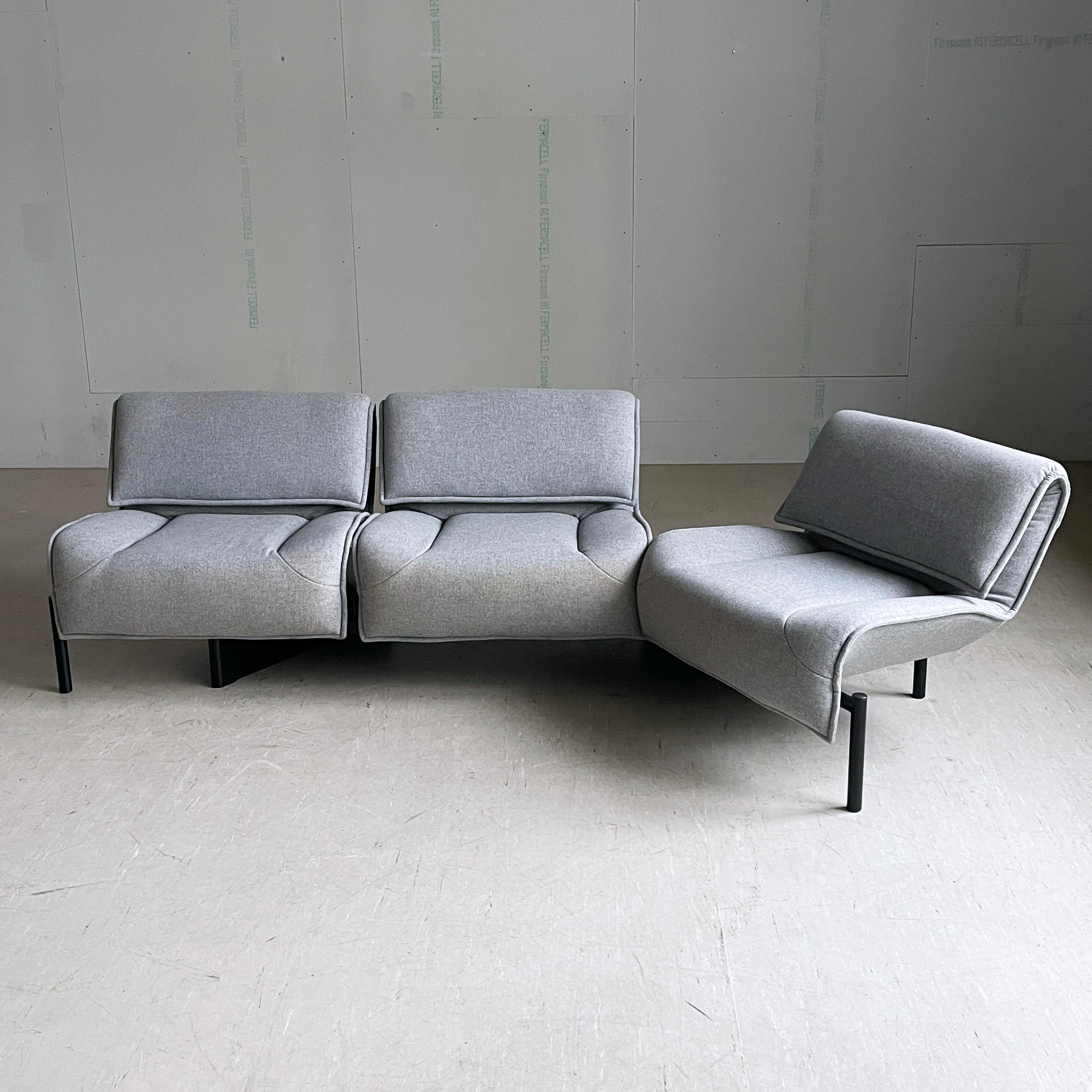Cassina Veranda 3 seater Sofa by Vico Magistretti For Sale 11