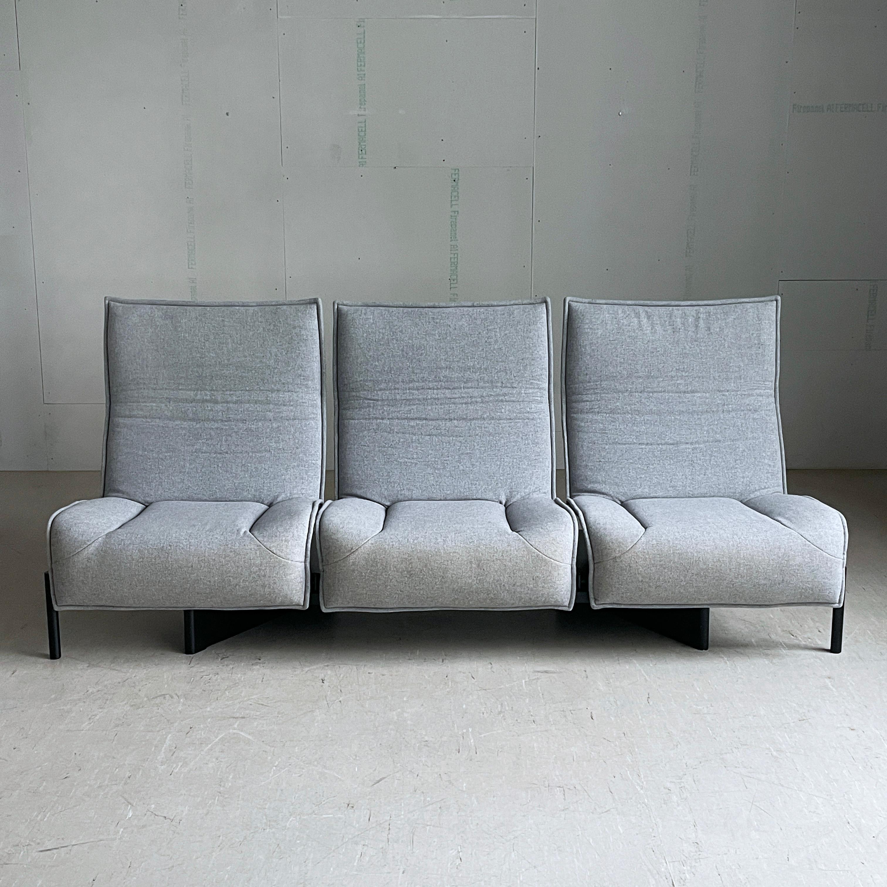 Cassina Veranda 3 seater Sofa by Vico Magistretti In Good Condition For Sale In Bern, CH