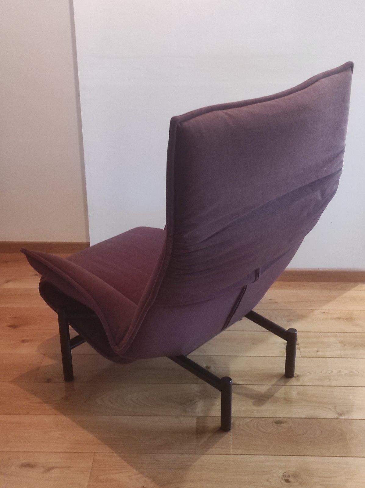 Cassina Veranda Longue Chair By Vico Magistretti Italy 1980s In Good Condition For Sale In Čelinac, BA