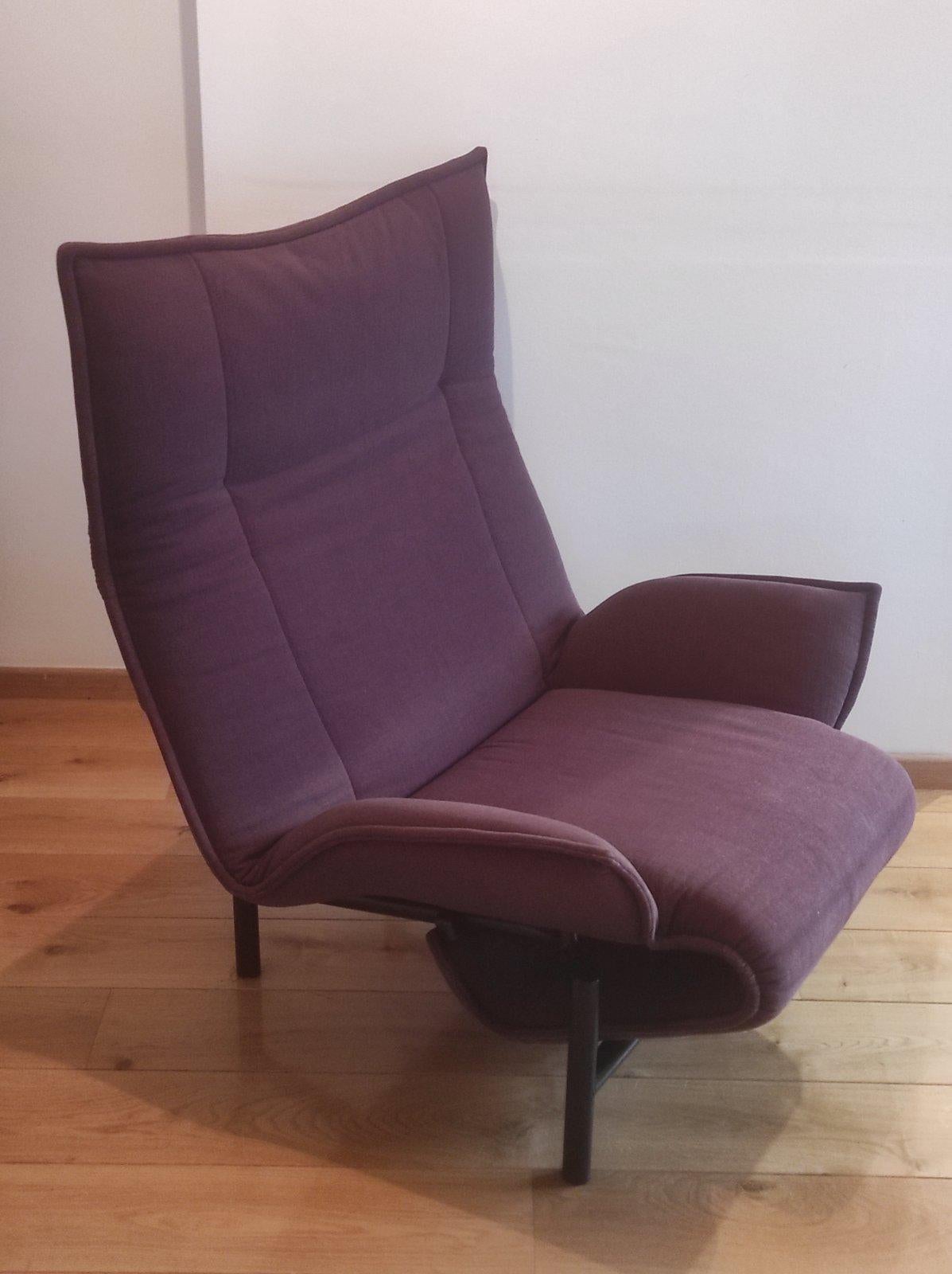 Cassina Veranda Longue Chair By Vico Magistretti Italy 1980s For Sale 1