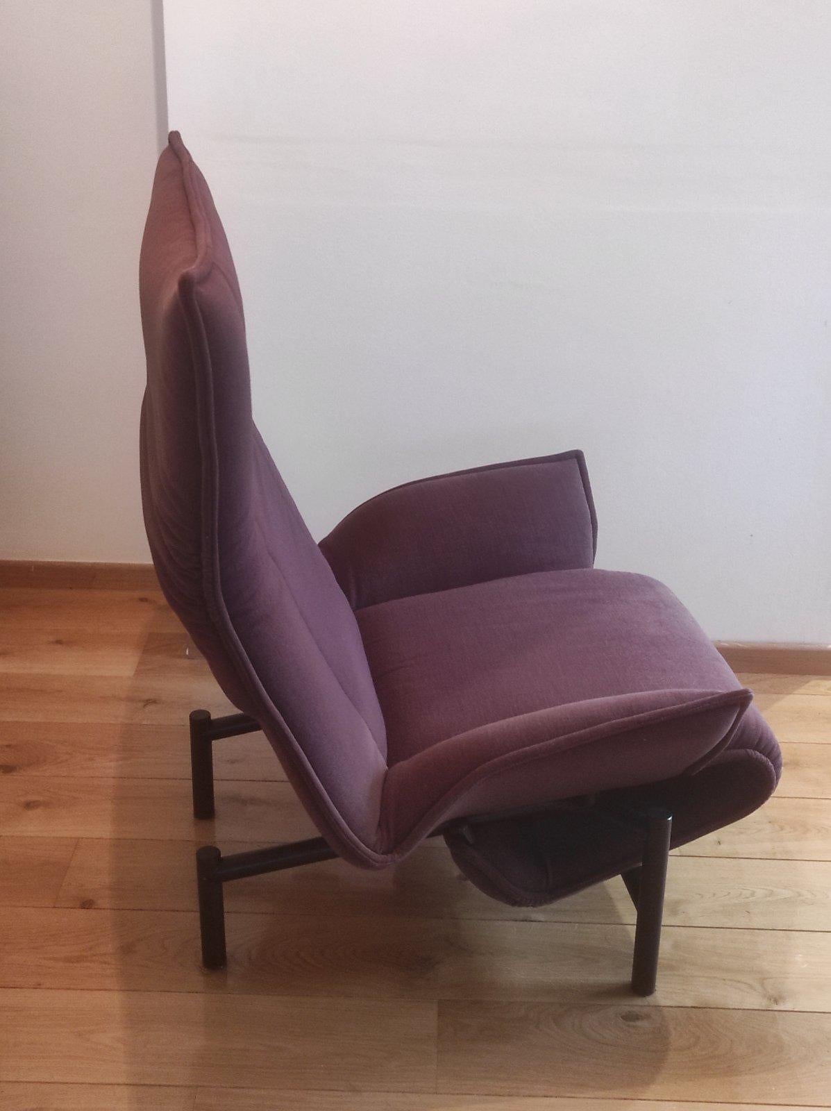 Cassina Veranda Longue Chair By Vico Magistretti Italy 1980s For Sale 2