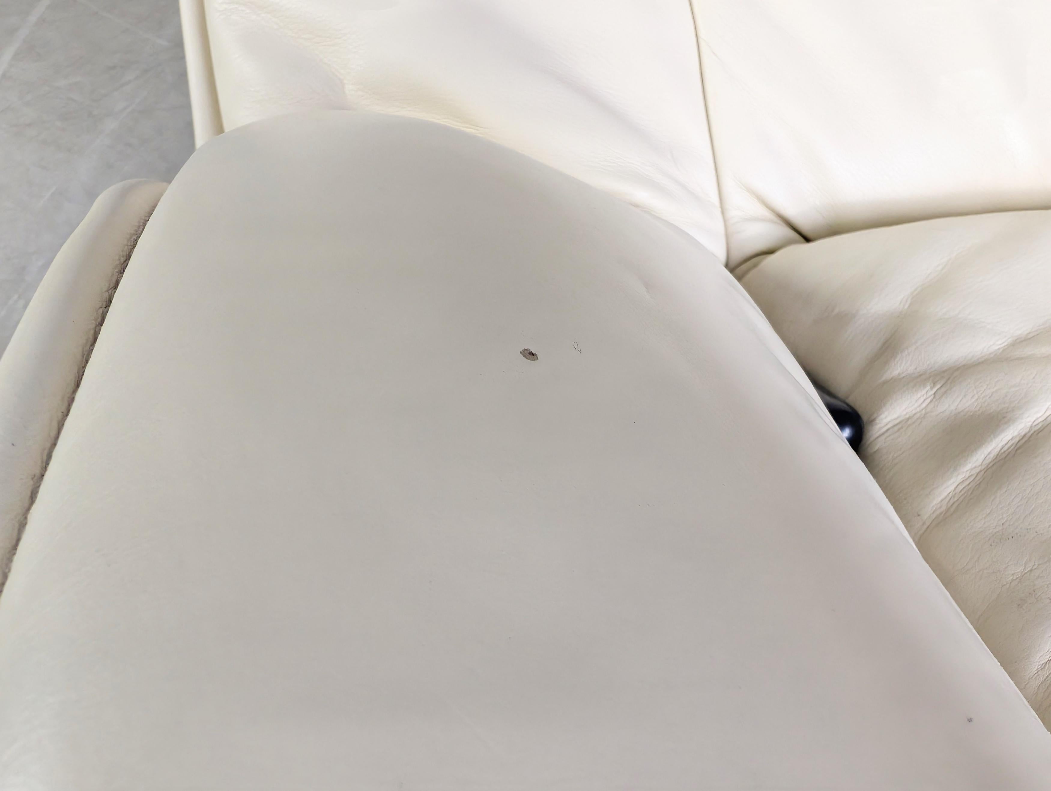 Cassina Veranda Sessel 1980 Vico Magistretti leder hell Design For Sale 7